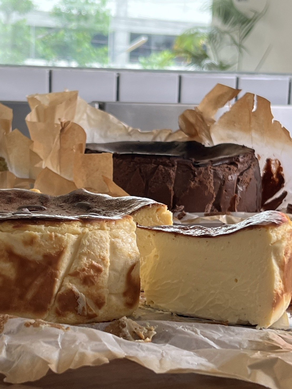 Basque burnt cheesecake