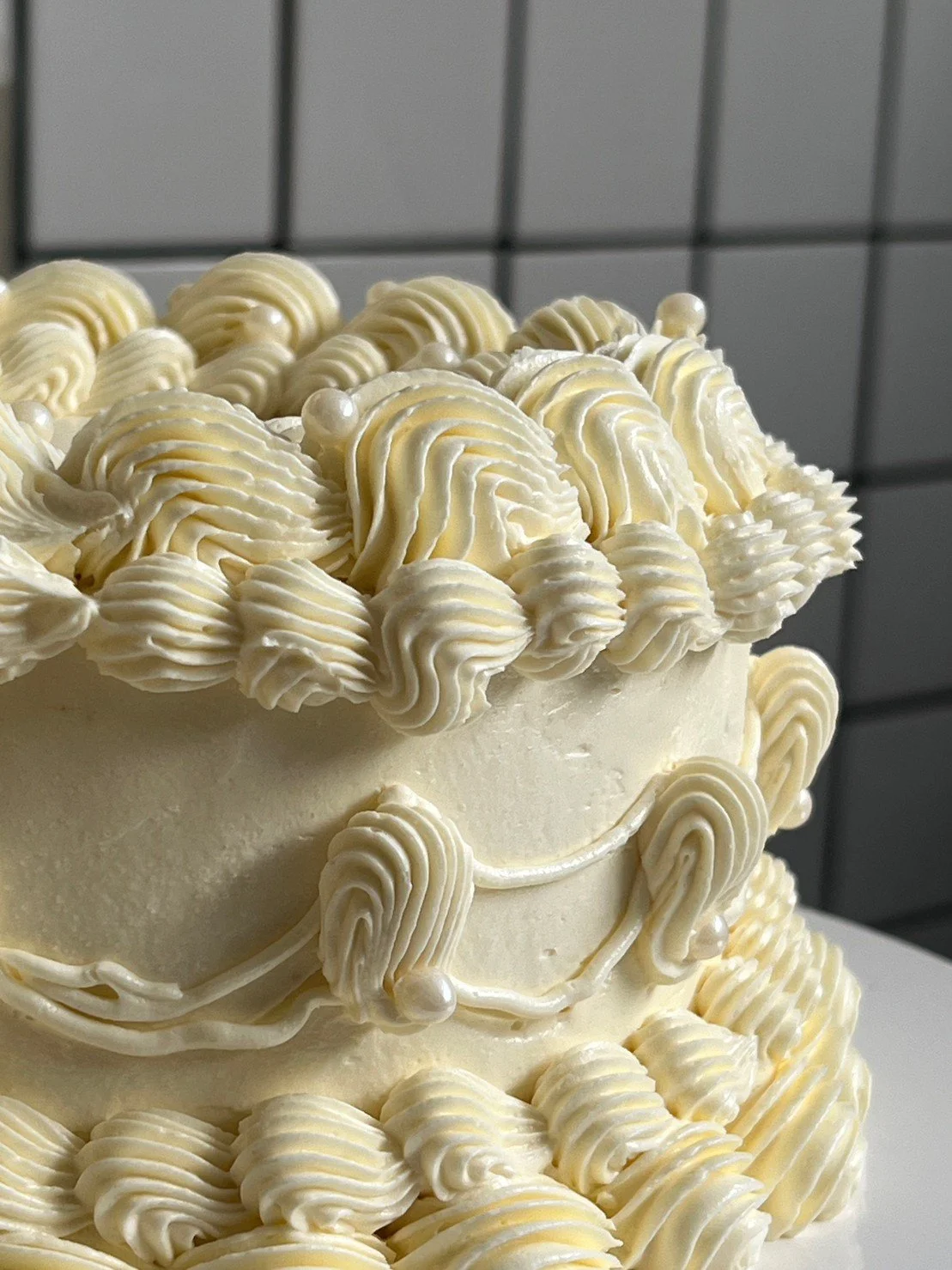 Basic vintage cake