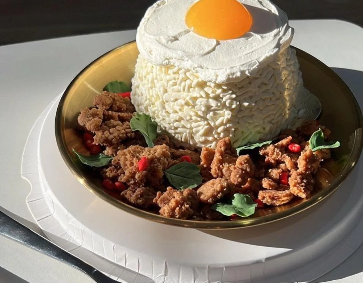 Mock cake : Kraprao