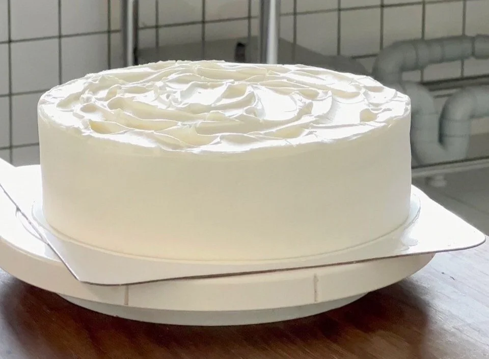 Coconut cream cake