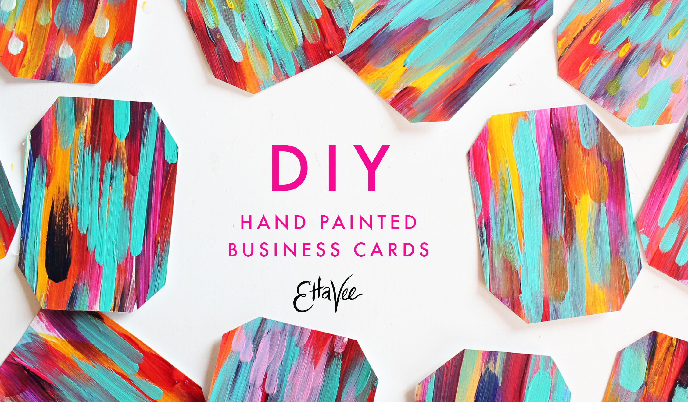 DIY Business Card Magnets - Juju Sprinkles