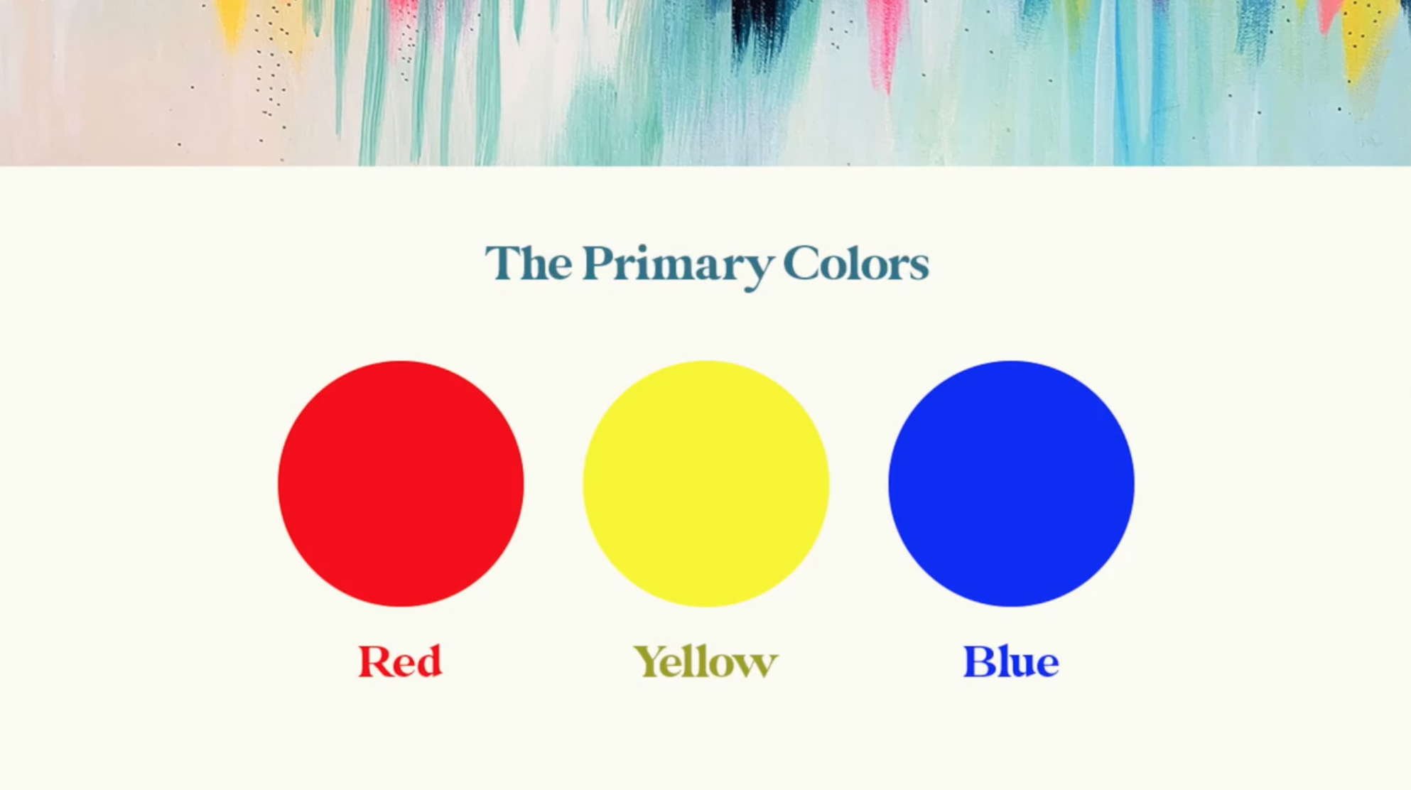 Primary Red Basics Acrylic Colors