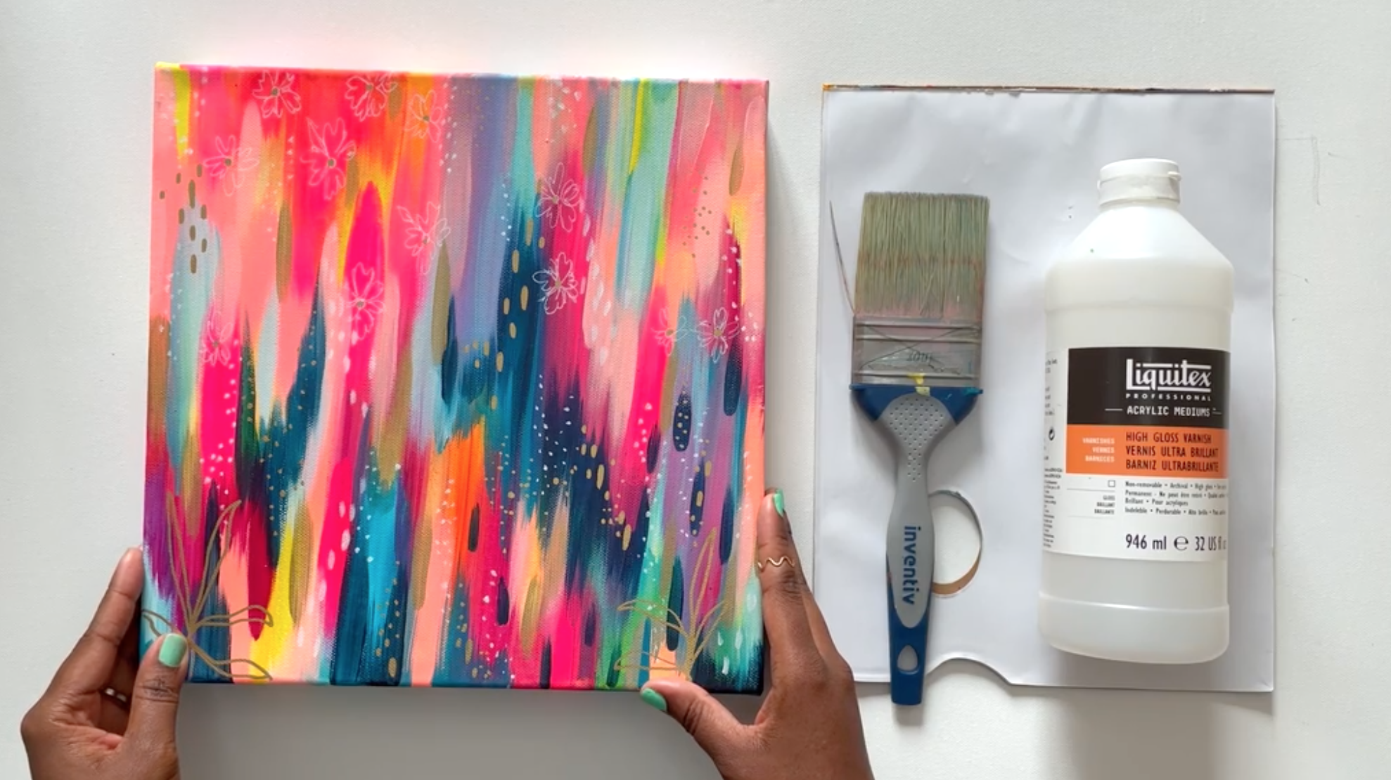 How to Paint Over an Acrylic Painting