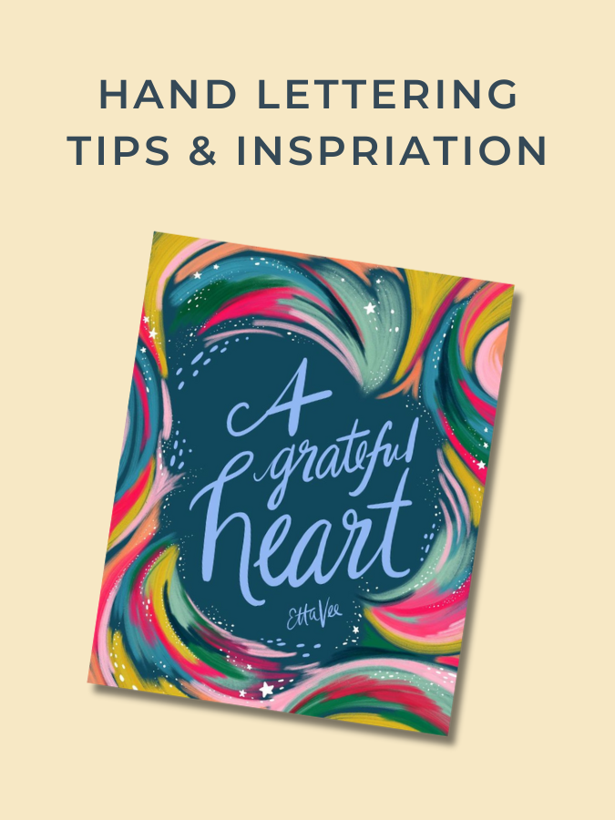 4 Hand Lettering Hand Lettering Ideas