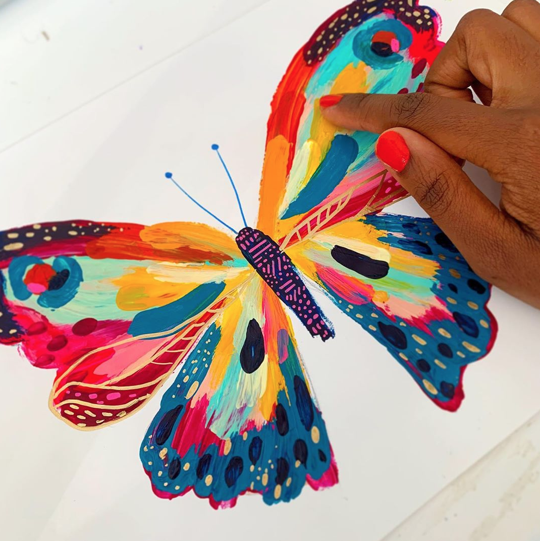 Tap Into Your Creativity with Acrylic Finger Painting — EttaVee