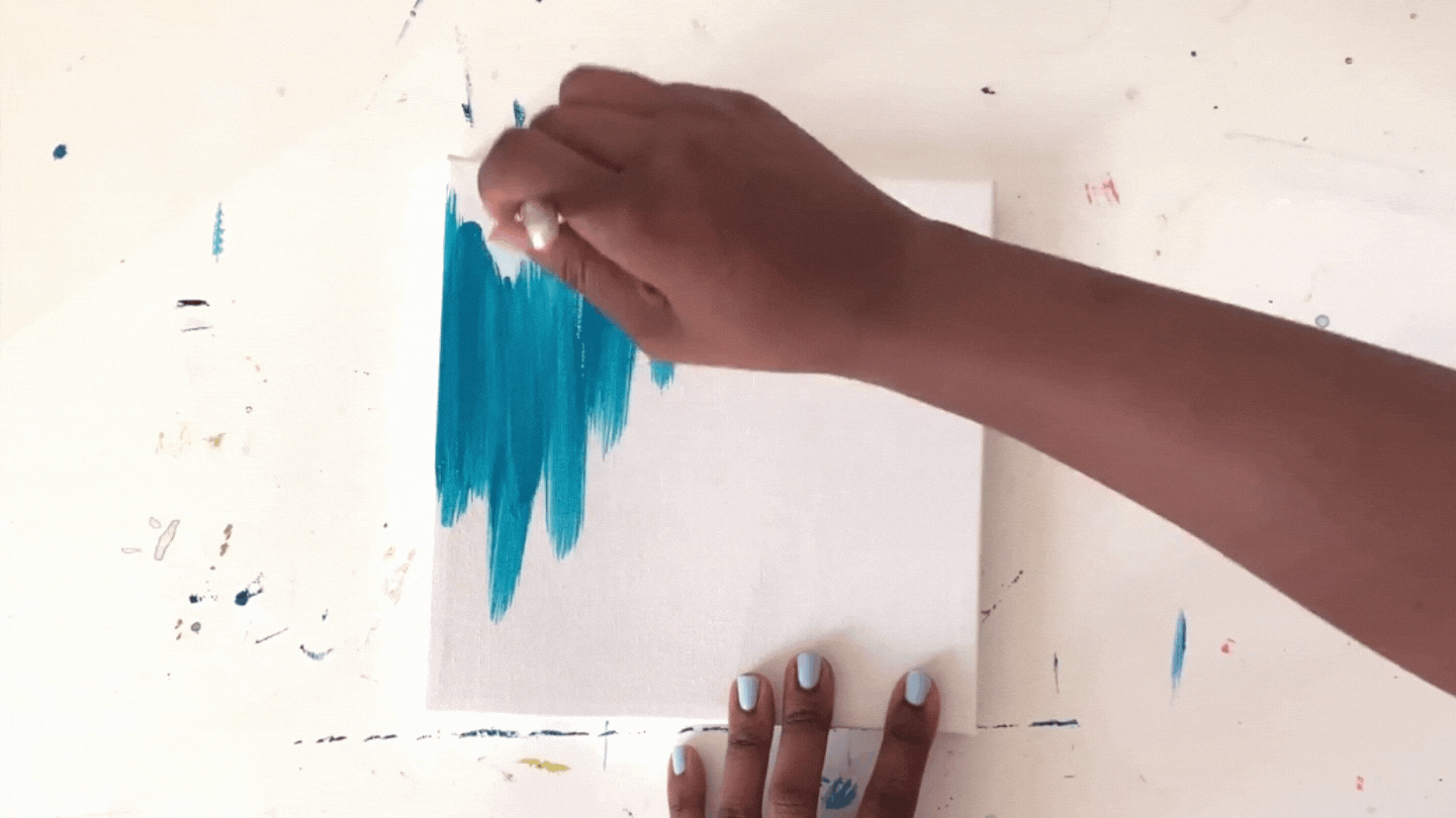 Brushstroke Techniques for Abstract Acrylic Painting — EttaVee