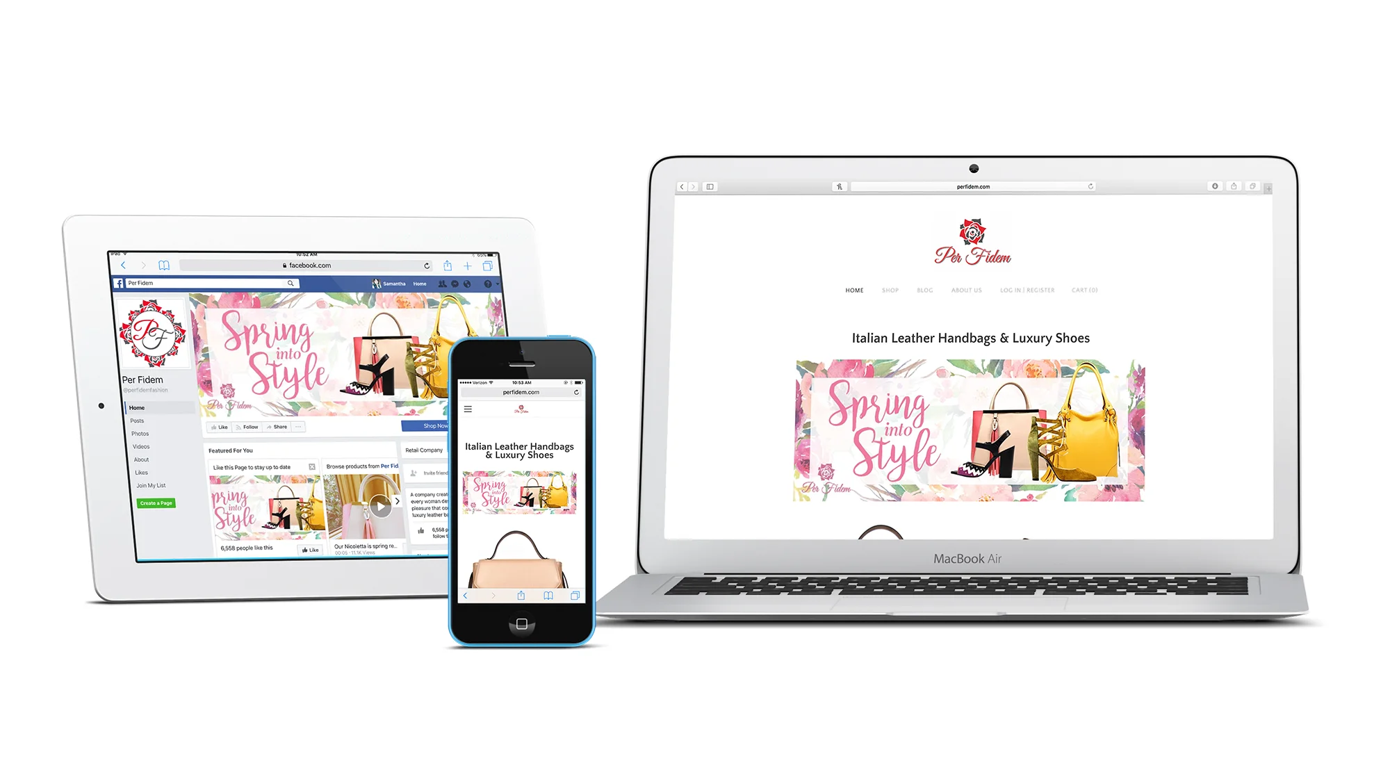 Per Fidem Web Banners