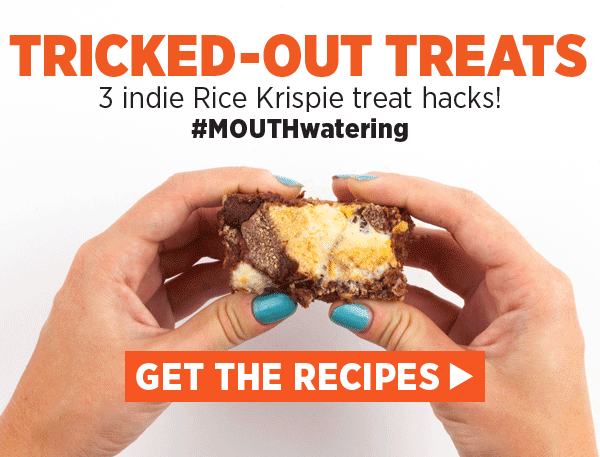  Rice Krispie Treat Hacks@ 