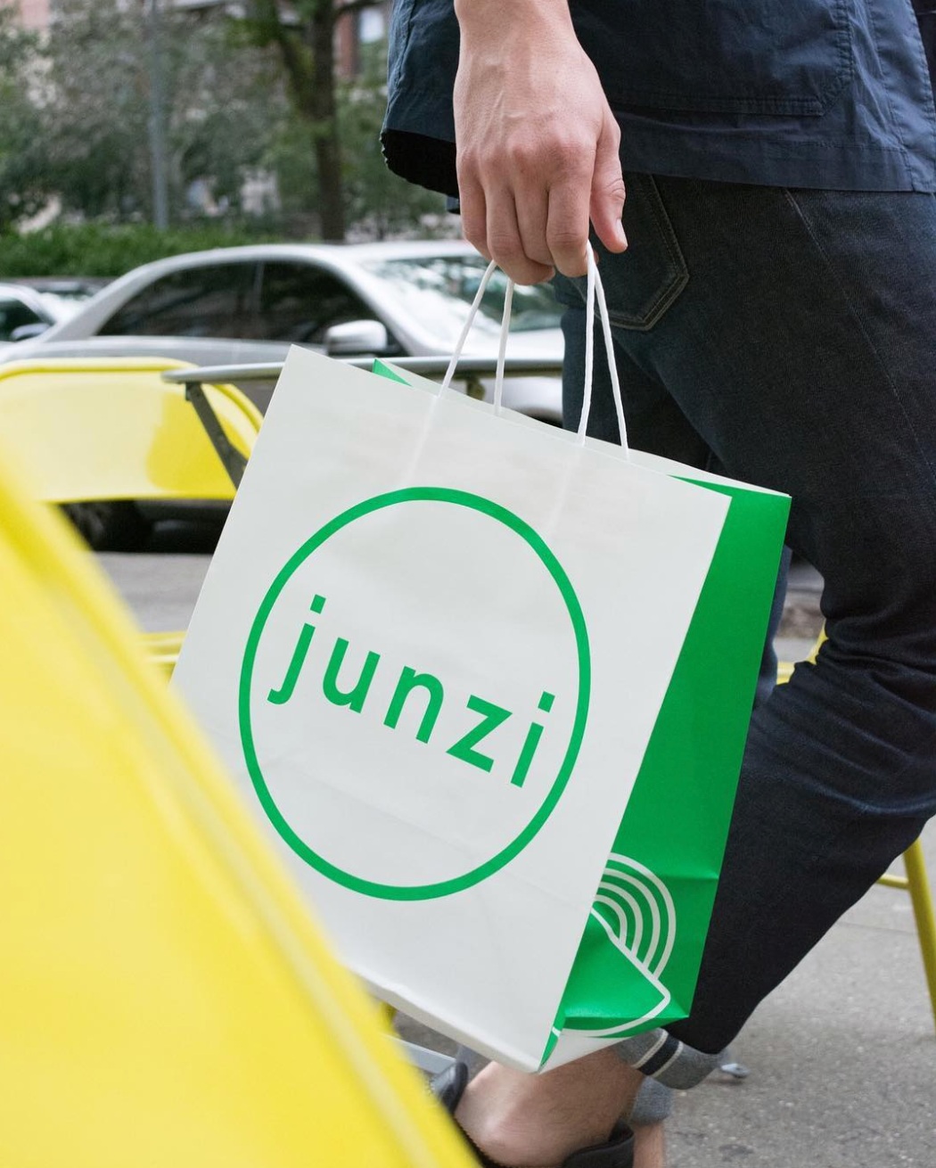  “Going out tonight?🕺Be sure to bring some bings &amp; noodles along.🤤Order online for pickup at junzi.kitchen/order.” 