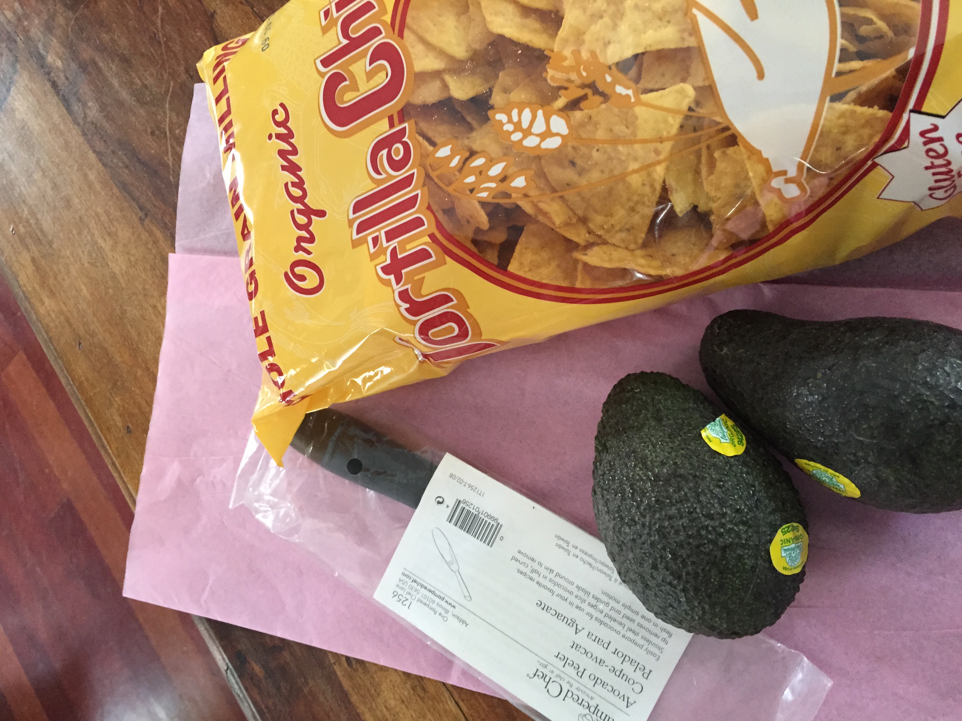 some avocados, chips and the peeler are just the start.