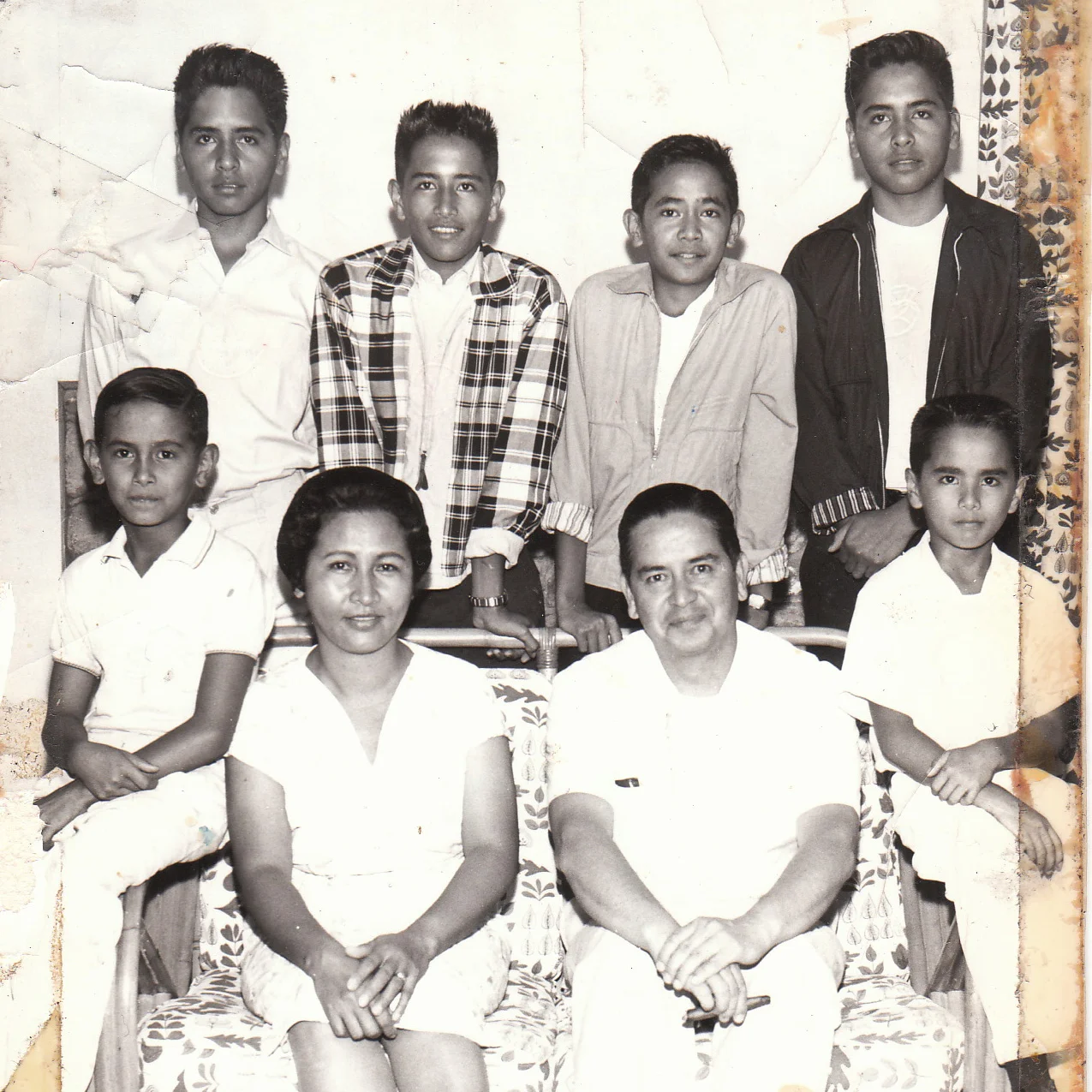 Grandma and Grandpa had six boys: Pablo, John and Dad were twins, Ramon, Rufino and Manuel. Top four boys all passed away before the age of 60. Feeling so lucky and happy to have Tito Pino and Tito Manoling still celebrating Father's Days here with us!! Miss you Grandma, Grandpa, Tito Pablo, Tito Johnny, Dad and Tito Ramon!!