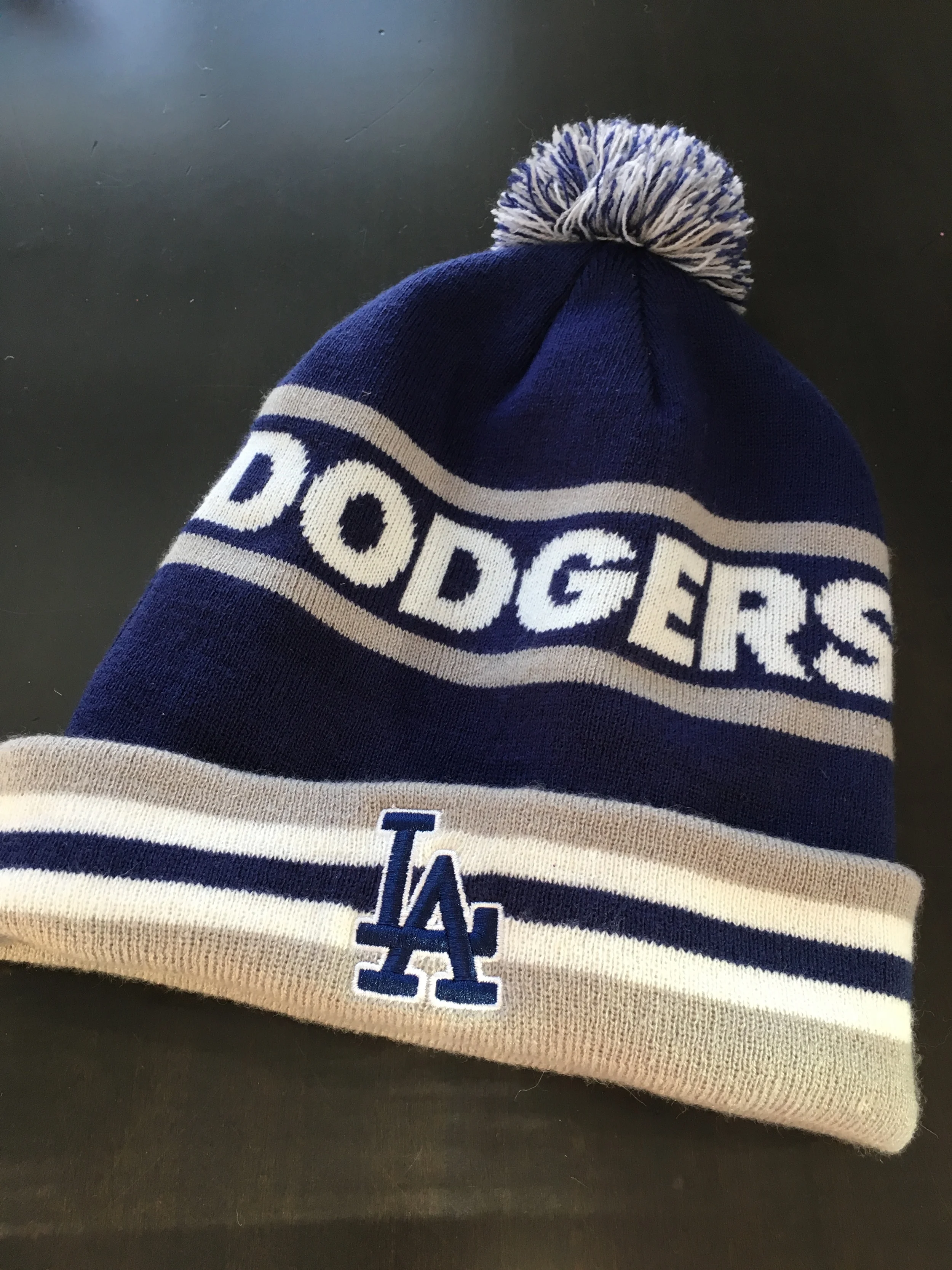 Even though I grew up an Angels fan, I love this hat! It has saved me on bad hair days and I do miss LA.