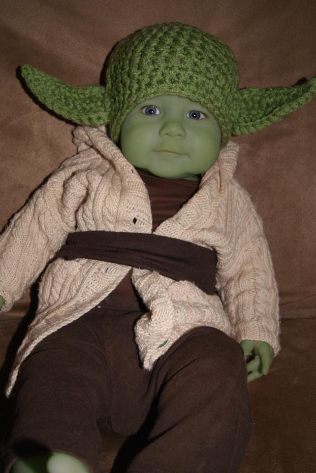 Isn't Eli Moen the cutest Yoda you've ever seen?