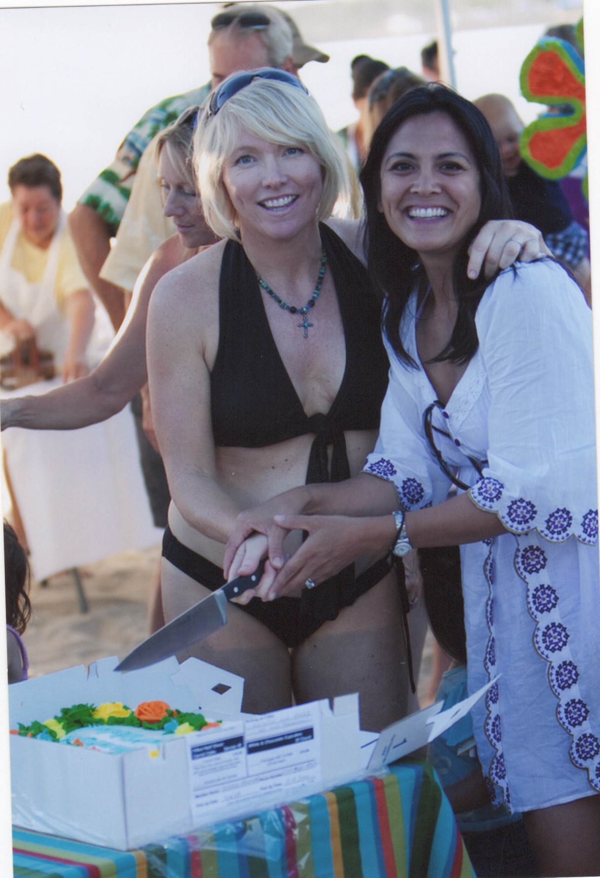 Kristin was pregnant with her second daughter, Summer, who was due in Sept 2009.