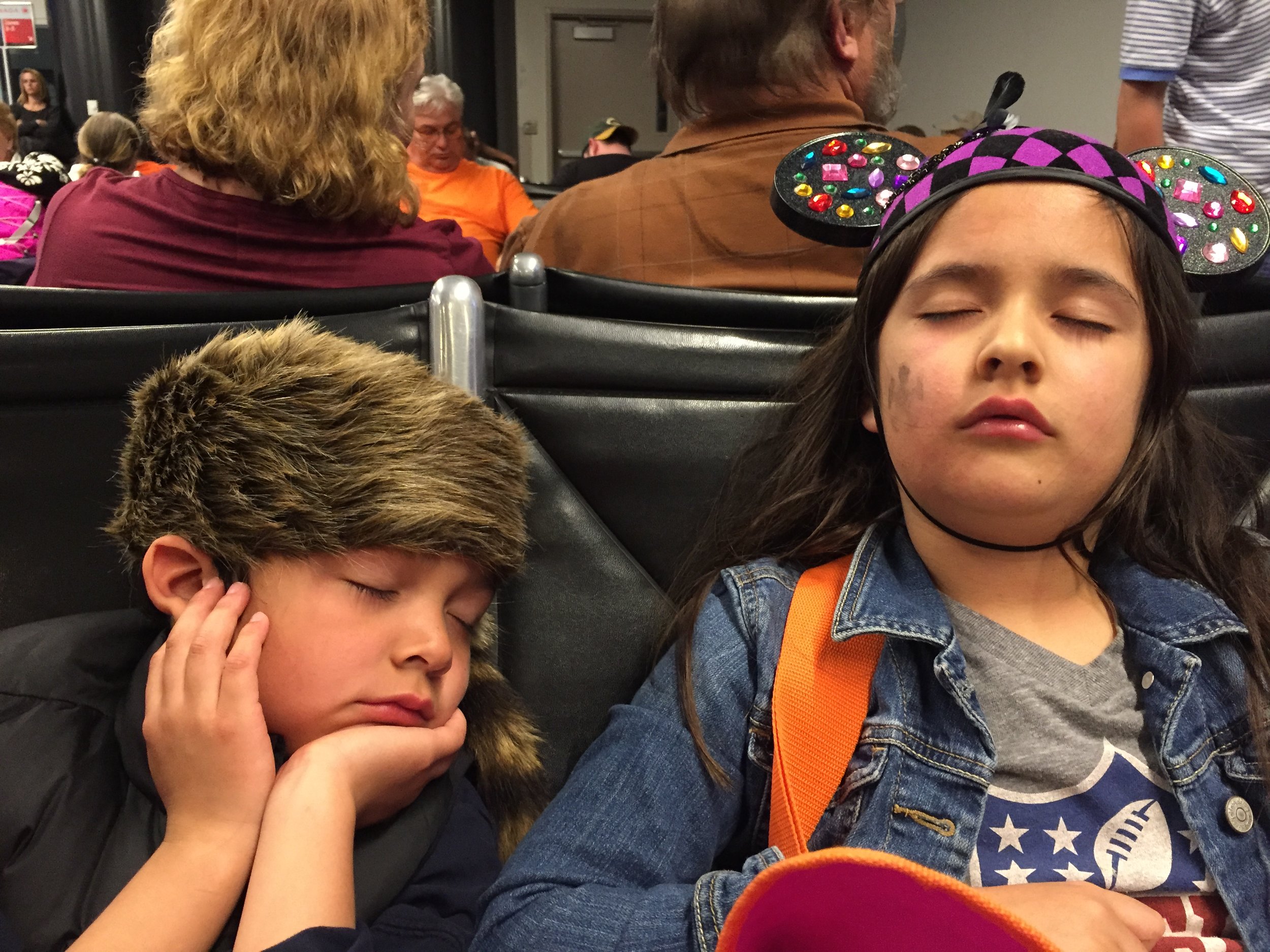 Instagram message: Will Davy Crockett and Minnie Mouse get fooled tomorrow? Thoughtfulpinch.com