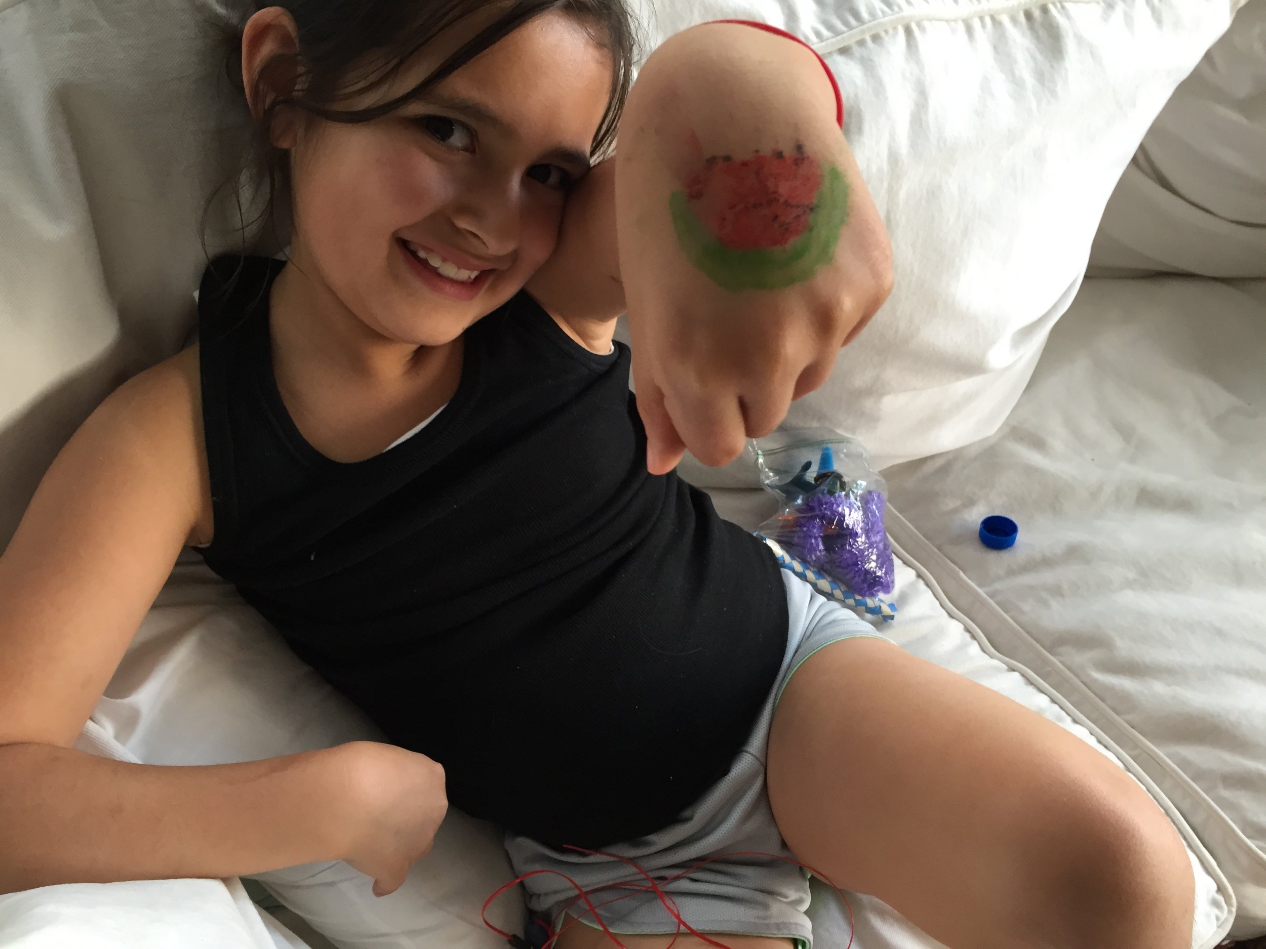 Instagram message: Watermelon can only mean summer is here. Is school out? Thoughtfulpinch.com