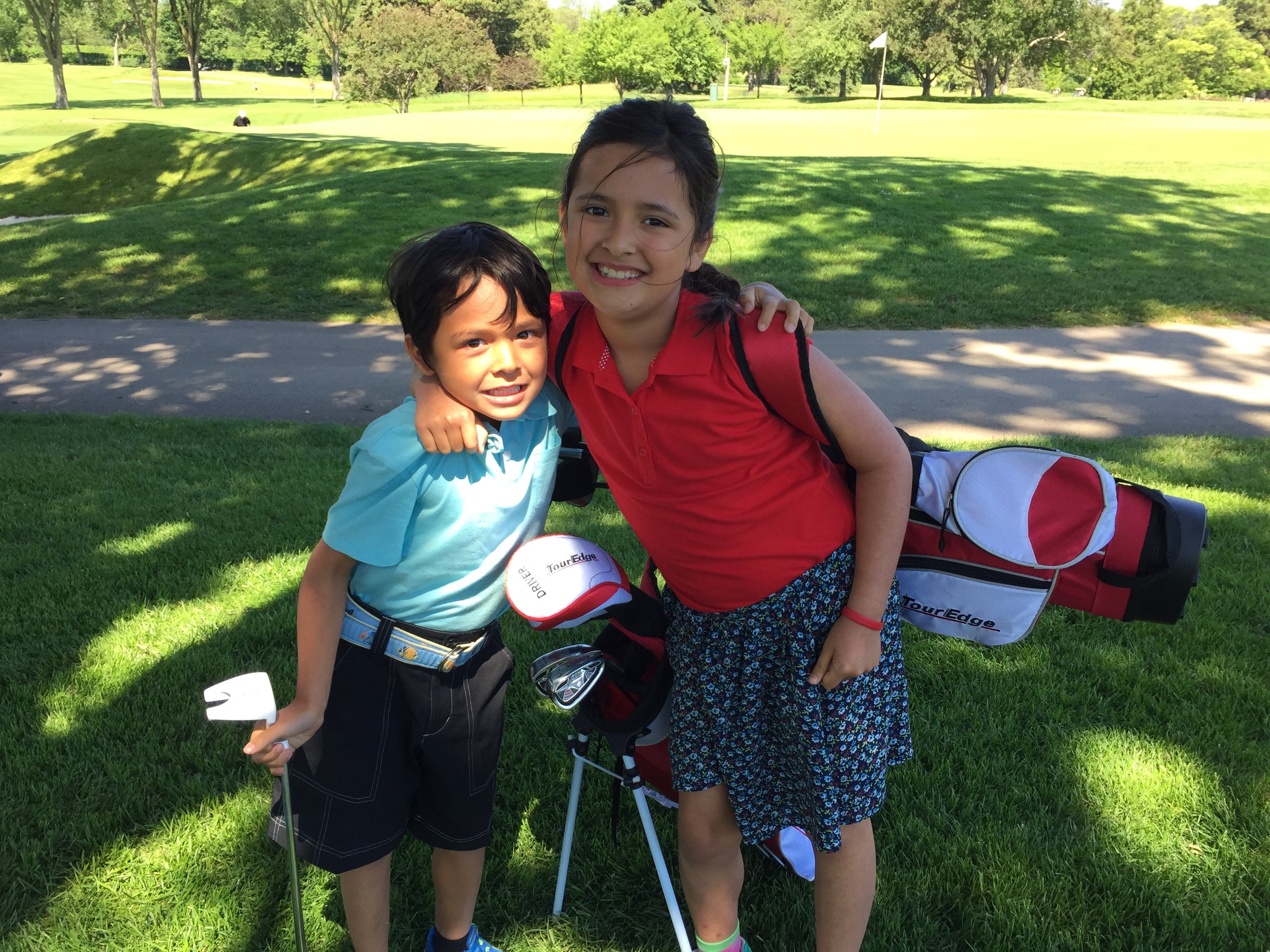 Instagram Message: My dad would be so happy to see these two singing golf clubs!