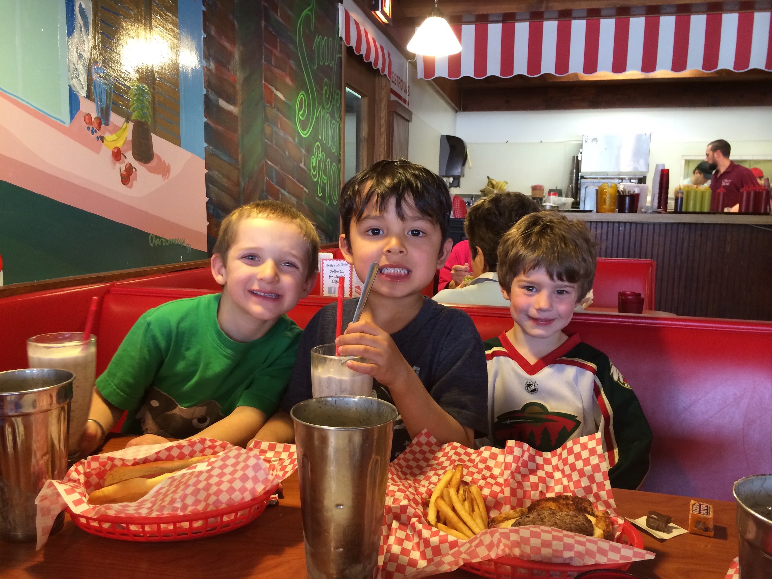 Instagram Message: If Beau could of written a thank you note for this playdate, he would have for sure. Look how young they are! 