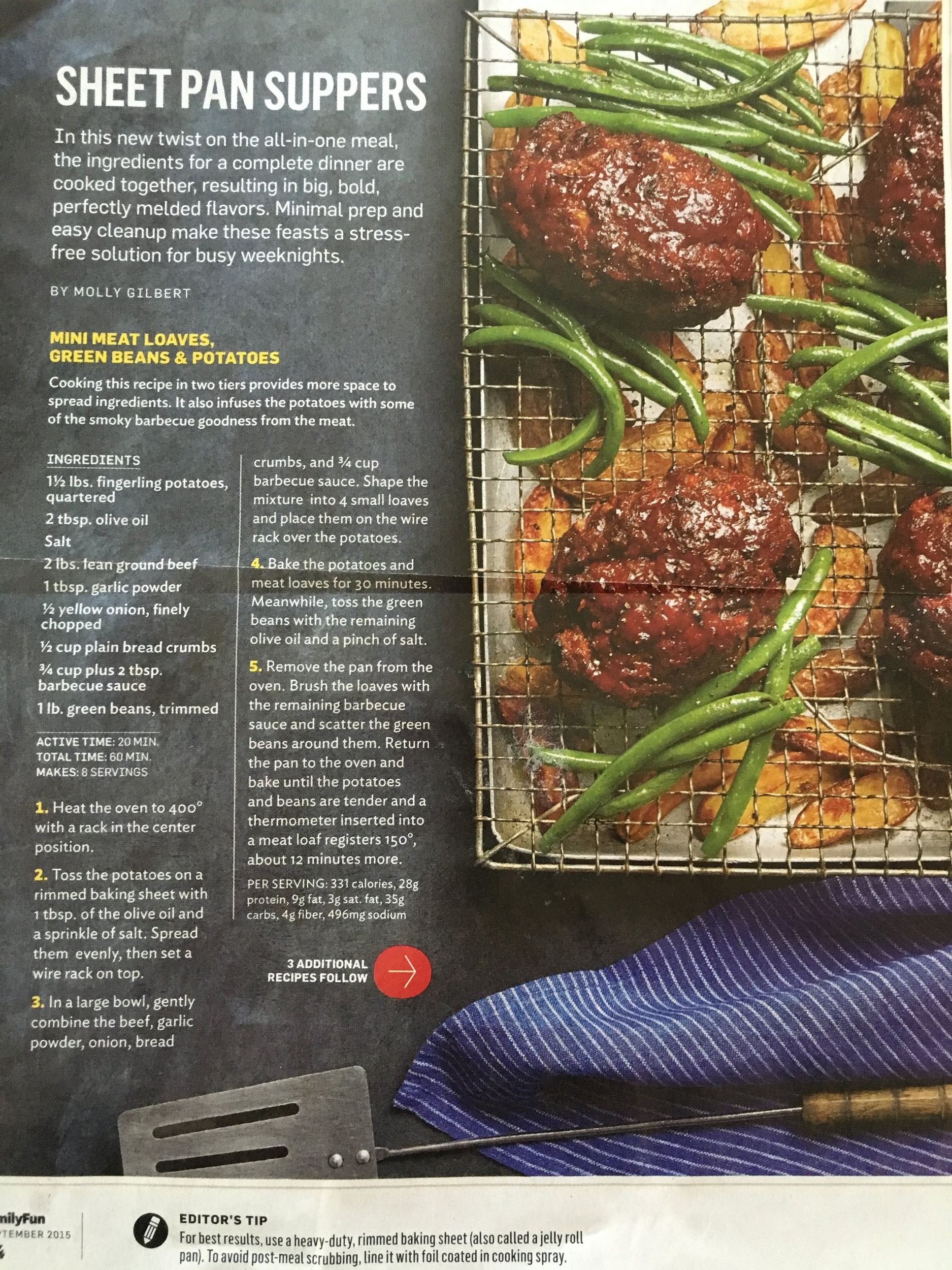 I used GF bread crumbs so all can eat. The kids actually liked this!