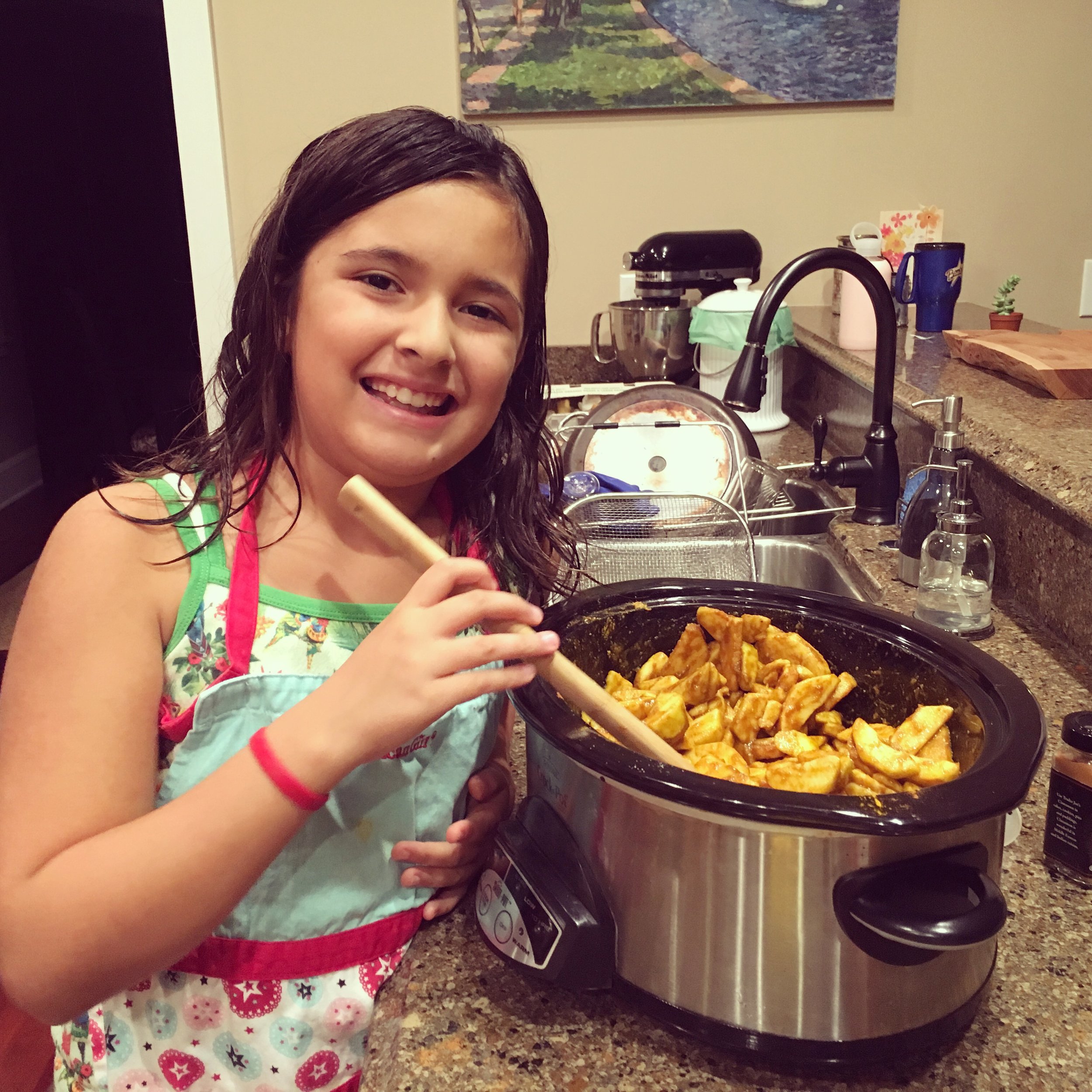 Instagram Message: She's making some thoughtful pinches for Child Health Day next Mon. Oct. 3rd. Find the recipe on thoughtfulpinch.com.