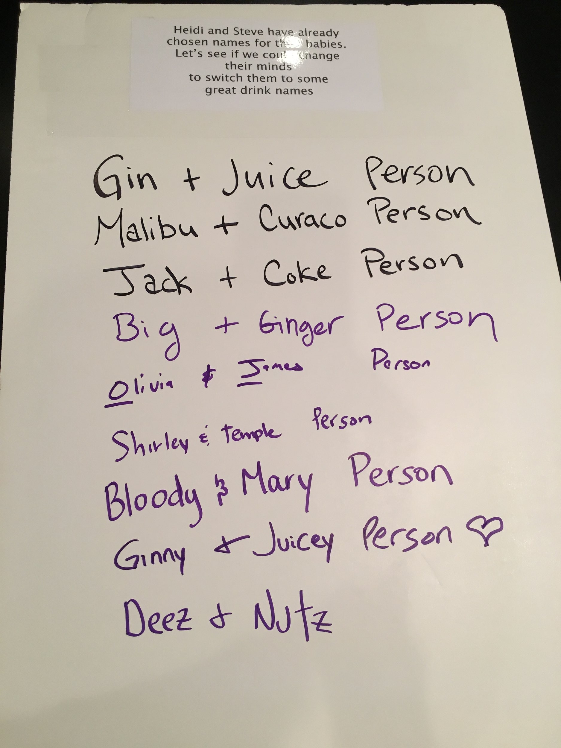 I think my Gin & Juice inspired my hub's suggestion. Can you tell which one is his?