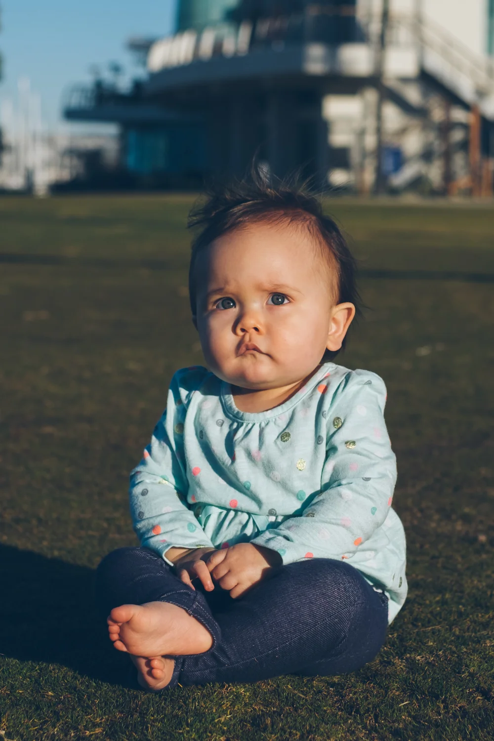 Instagram Message: Rowan's brows remind me of my dad but her mouth is unmistakably my mom. I wonder if she'll play BINGO like my mom? 
