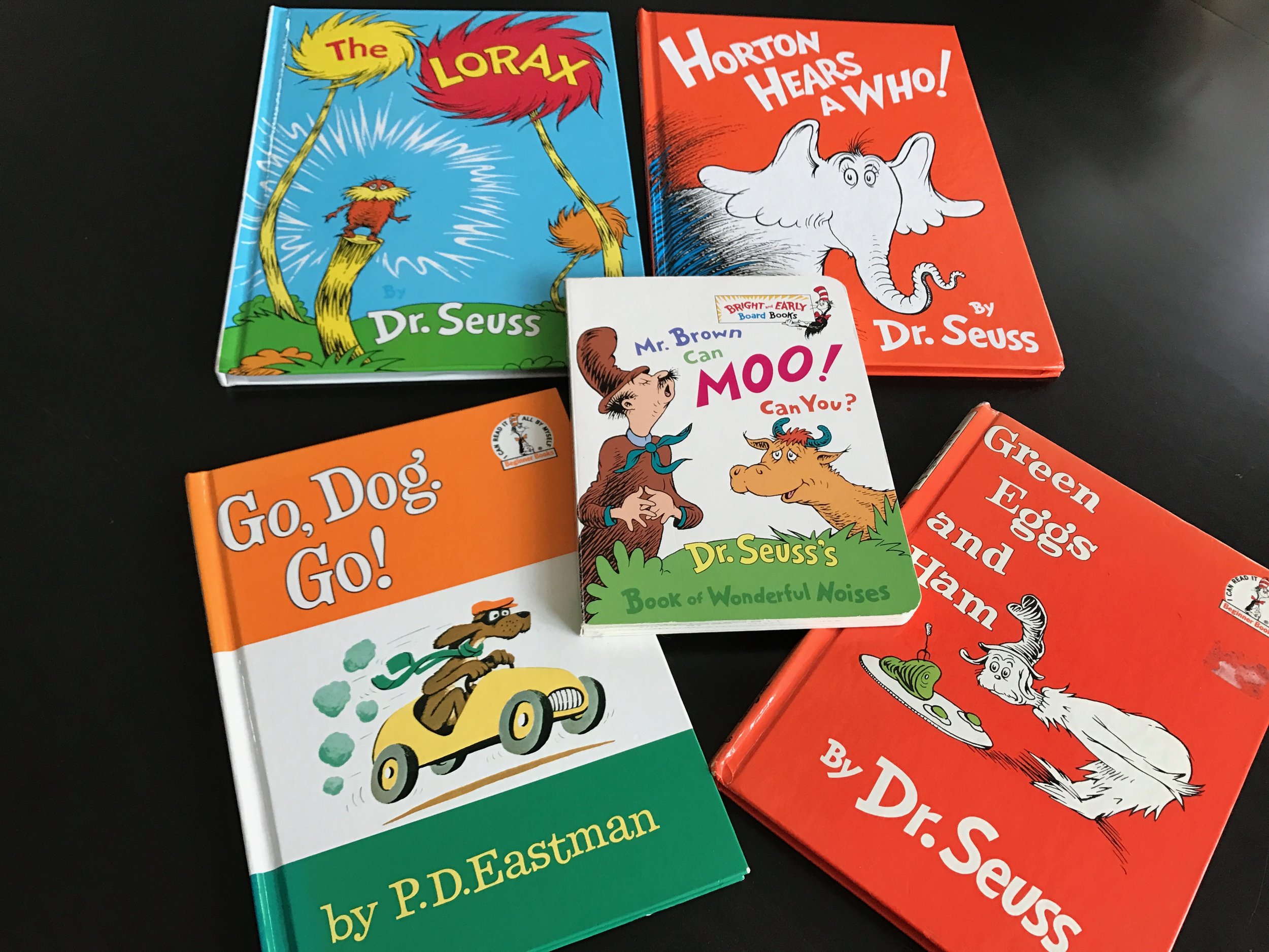 Here are the favorites in our home library. Also, click on the websites that I enjoyed learning About Dr. Seuss. Wikipedia and 99 Dr. Seuss Quotes . 
