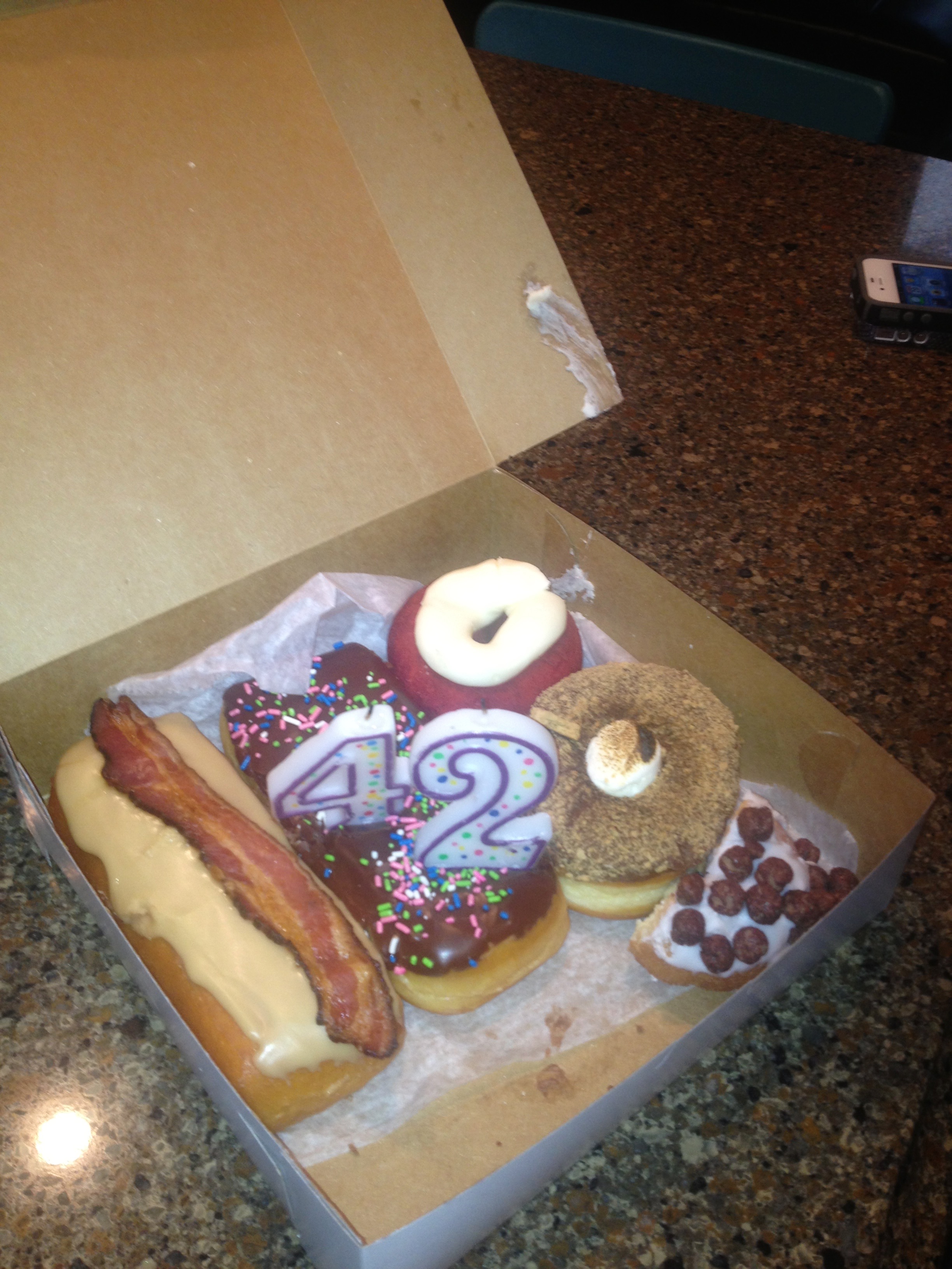 For one of my besties, Klaudette, who came for a visit four years ago around the time of her bday (May 30th), I picked up some of these gems at Yo Yo Donuts. The Maple Bacon Bar, Smores, Coco Puff Covered cake and Red Velvet were just a few of their…