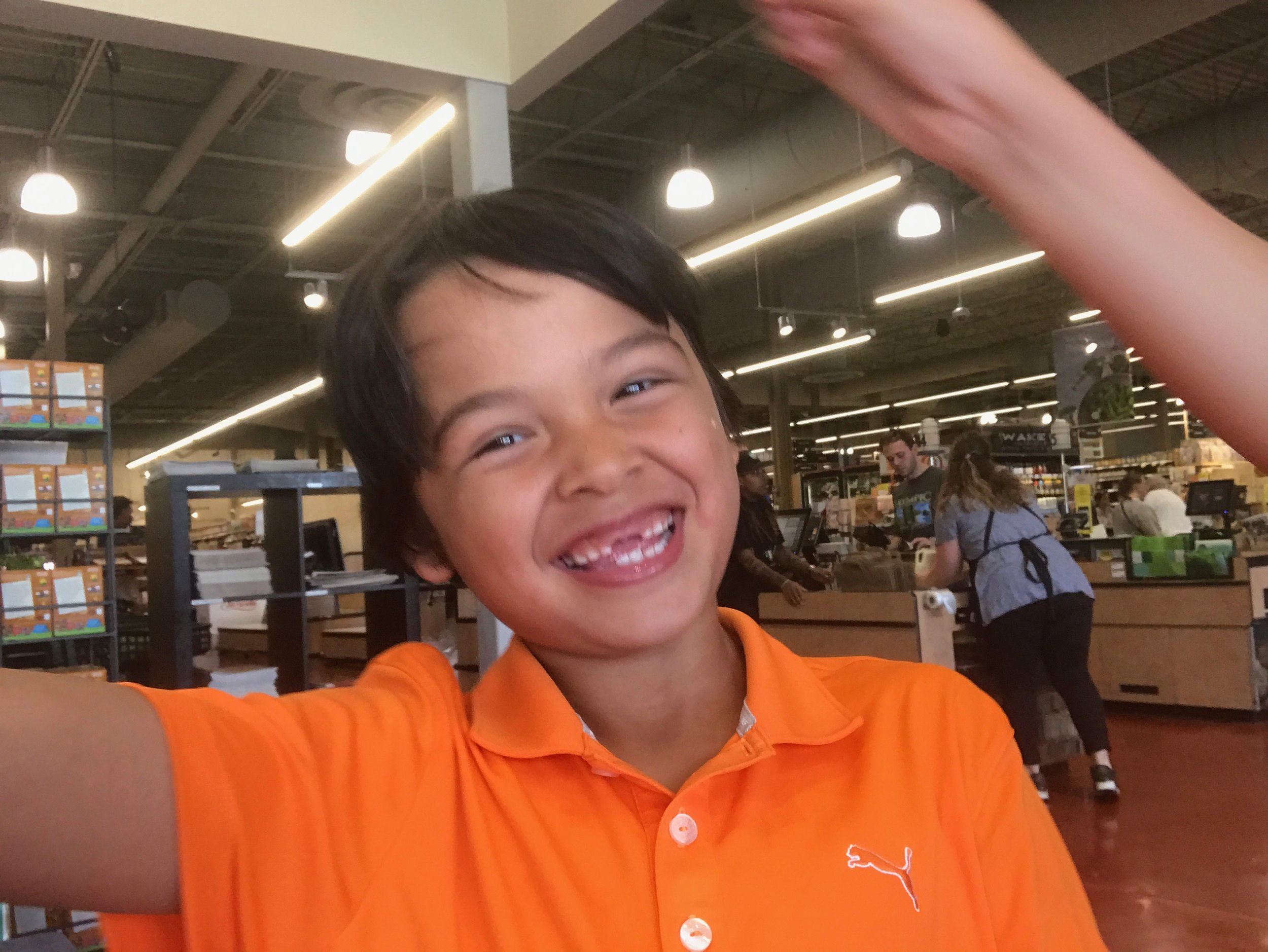 Instagram Message: When I asked him if he wanted to help me with this week's blog topic, he took a selfie. 