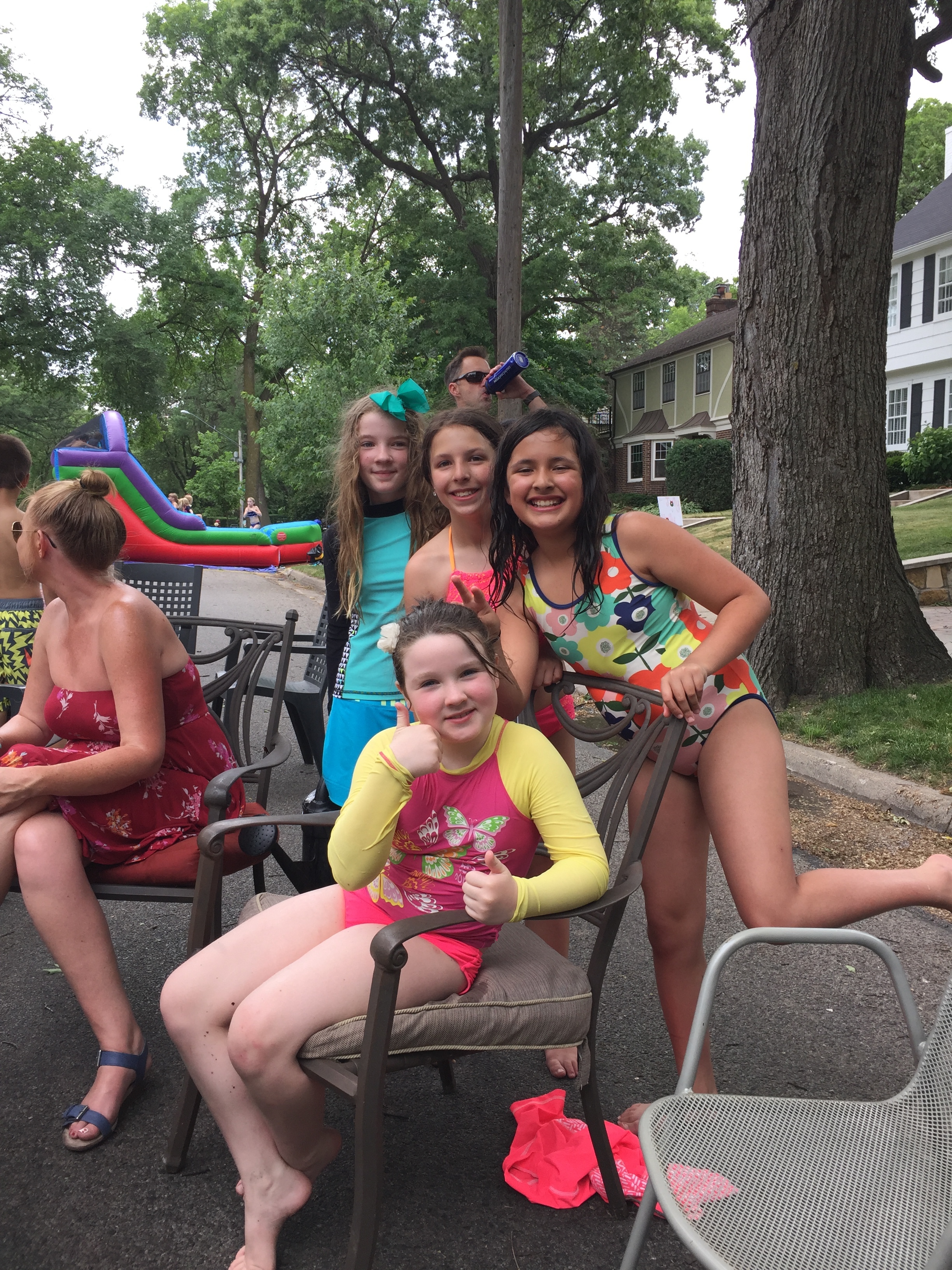 Home Girls. Daughters of Megan and Frankie (one daughter is not in the photo).