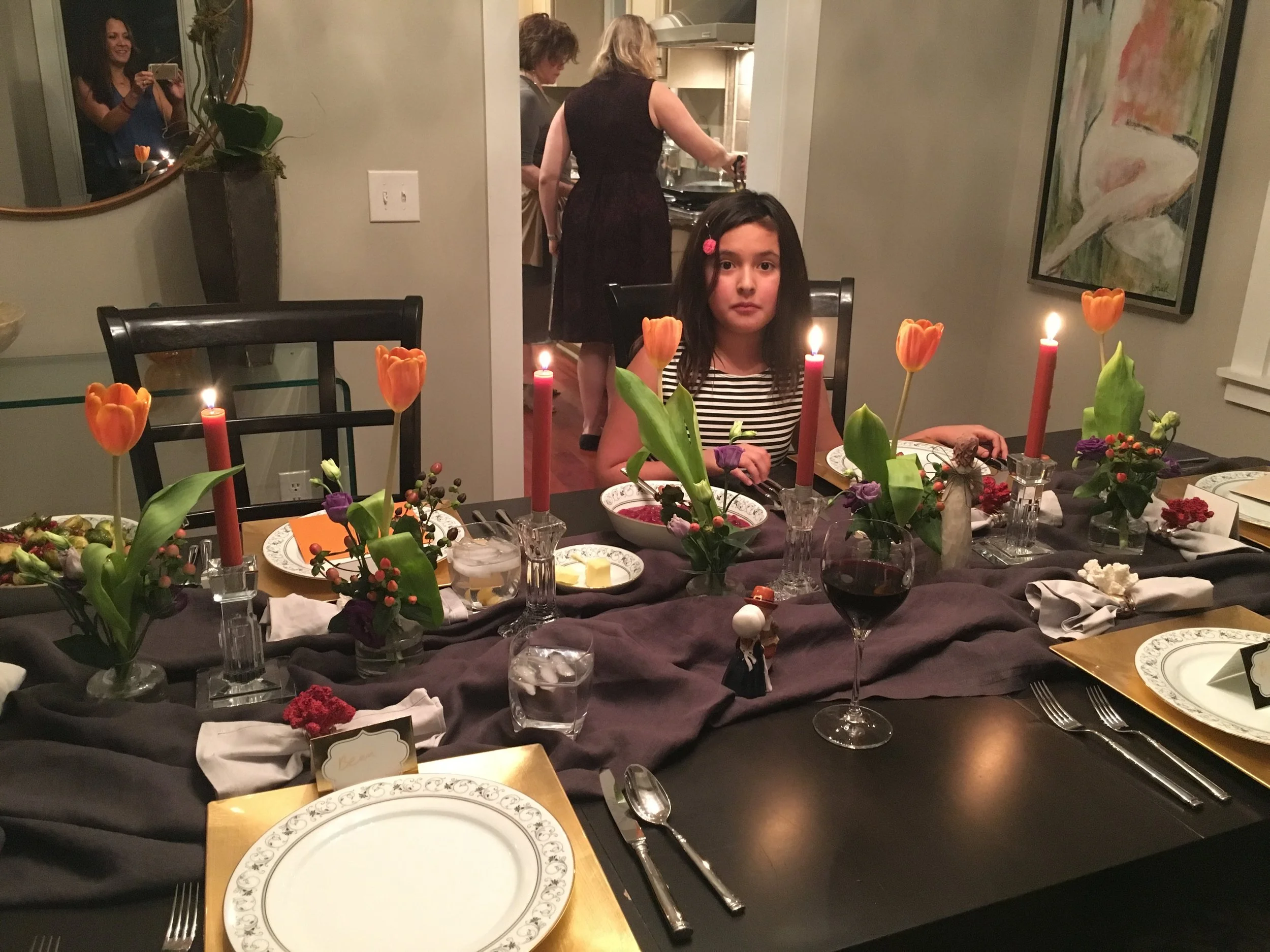 Instagram Message: Thanksgiving. Bella thinks it's inappropriate for me to be thankful for a family that drinks. Find out what else I'm grateful for.