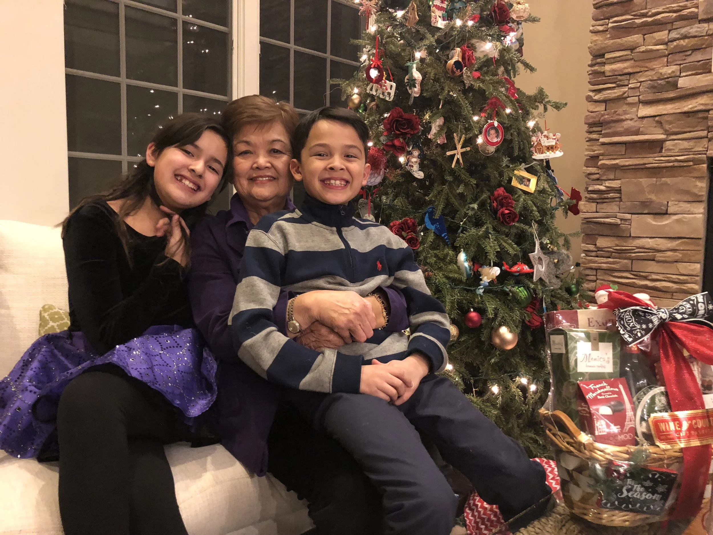 Instagram Message: Our Christmas was very nice. Could've been easier and more meaningful if we just exchanged wish lists. Check the blog.