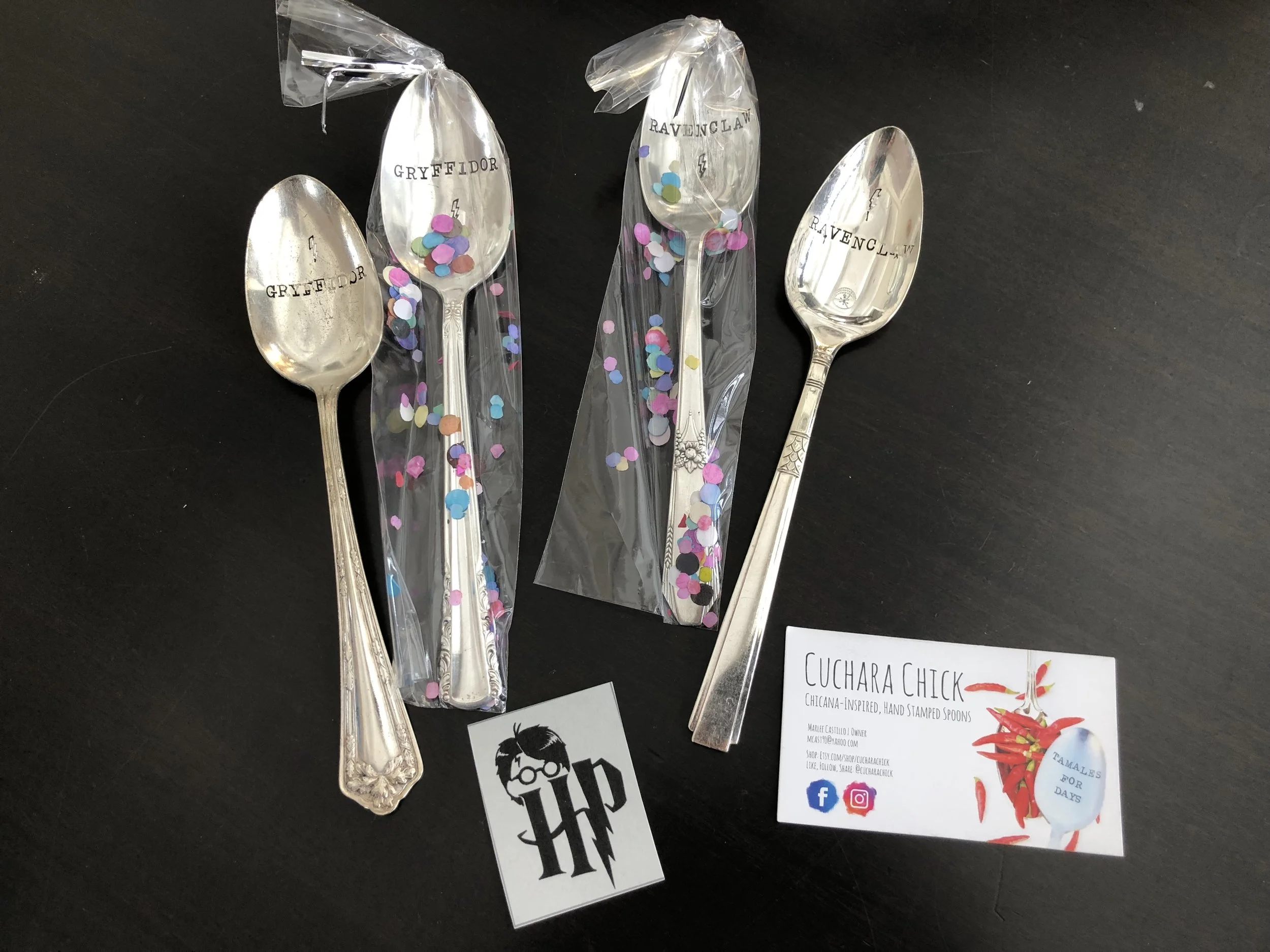 All the spoons are by Cuchara Chick.