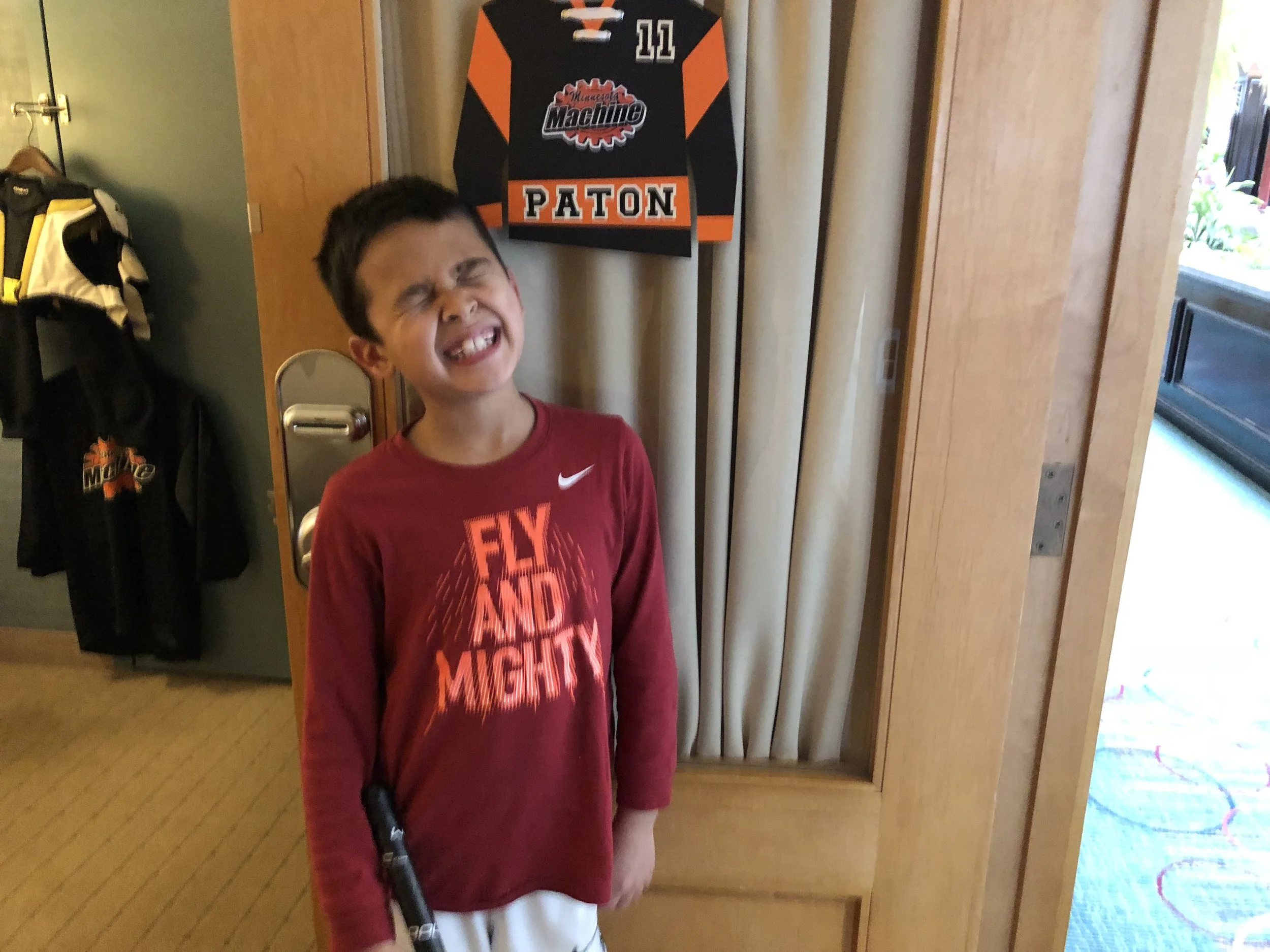 Thanks Kim LaRoche for these awesome jerseys!