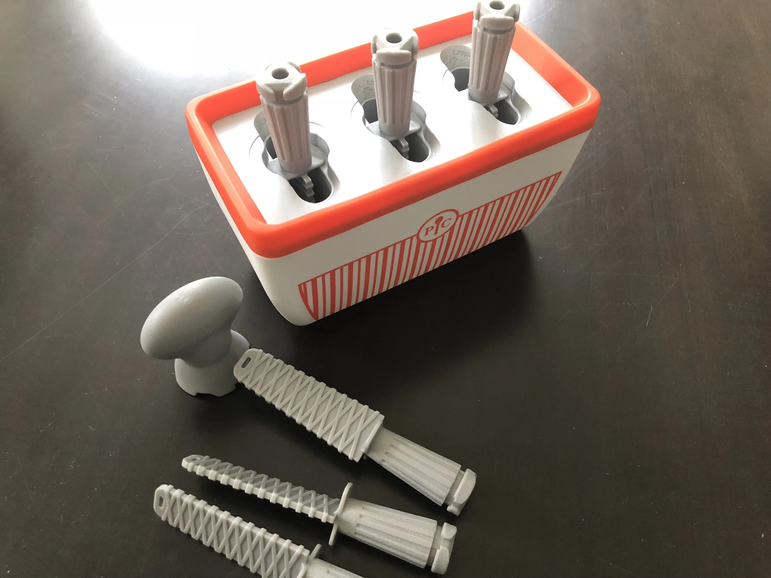 Pampered Chef has a short demo video for this Quickcicle Maker and sold me!
