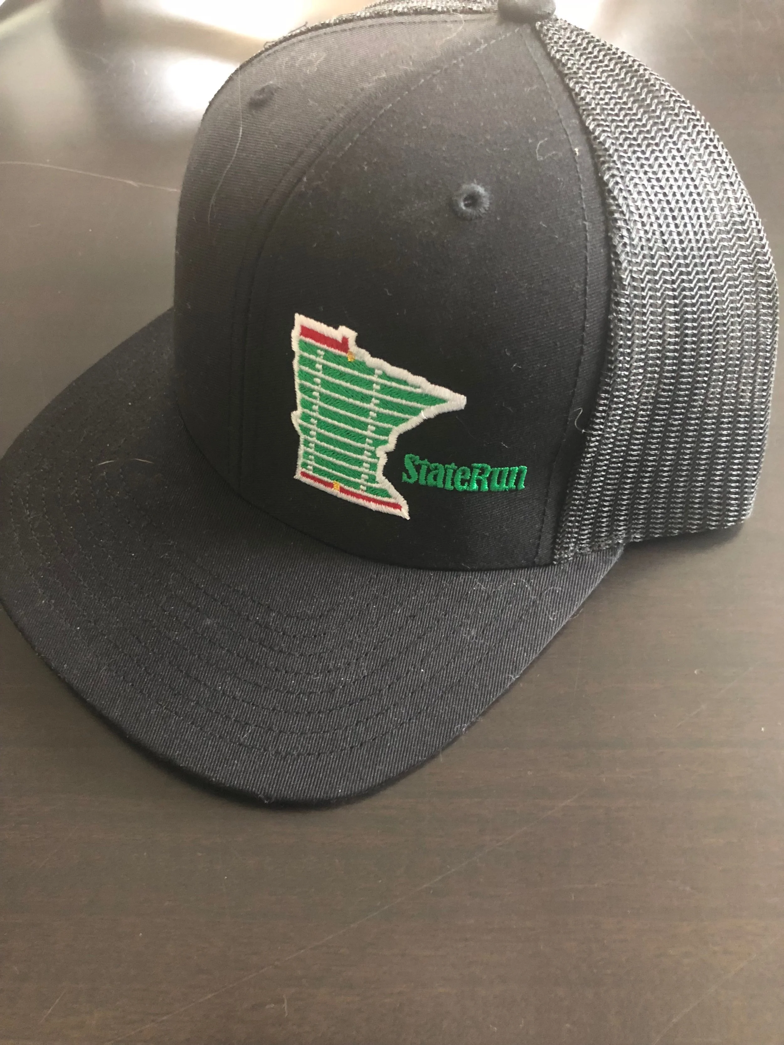 Very talented and almost too generous, Carleton gave me this pinch plus three more caps just like it .