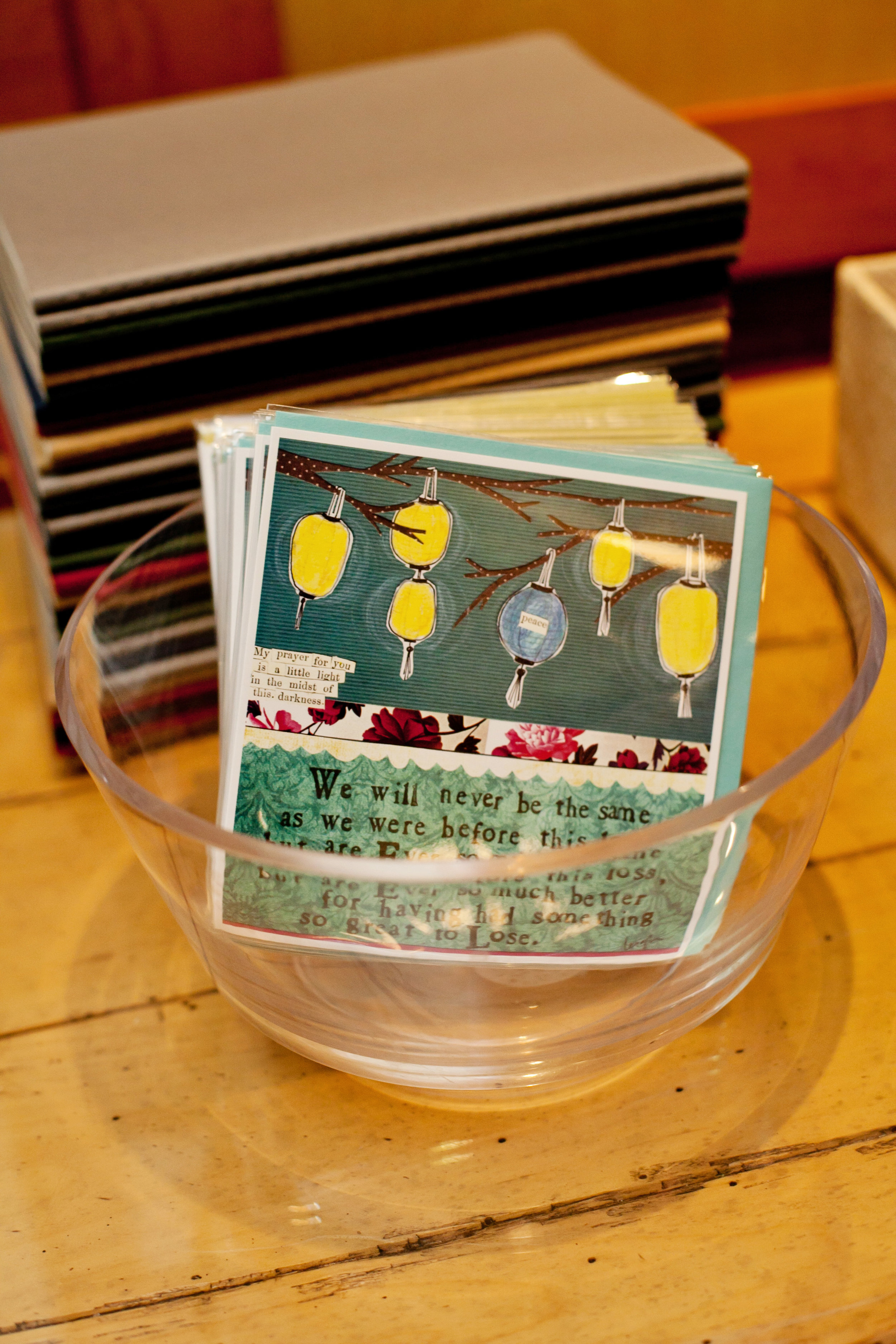 One of my two favorite sympathy cards by Curly Girl Designs.Photo Credit - Bethany Meister:Photographer