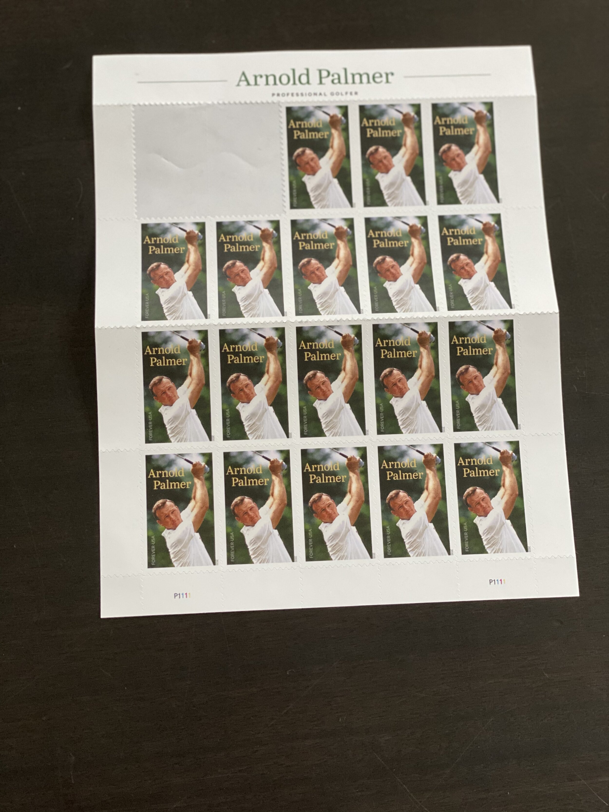 I wish I still had some of my Little Moe tennis stamps (Maureen Catherine Connolly-Brinker) but I used all of them up this Spring. These Arnold Palmer stamps, to me, represent Summer - a classic sporting activity enjoyed in the Summer.