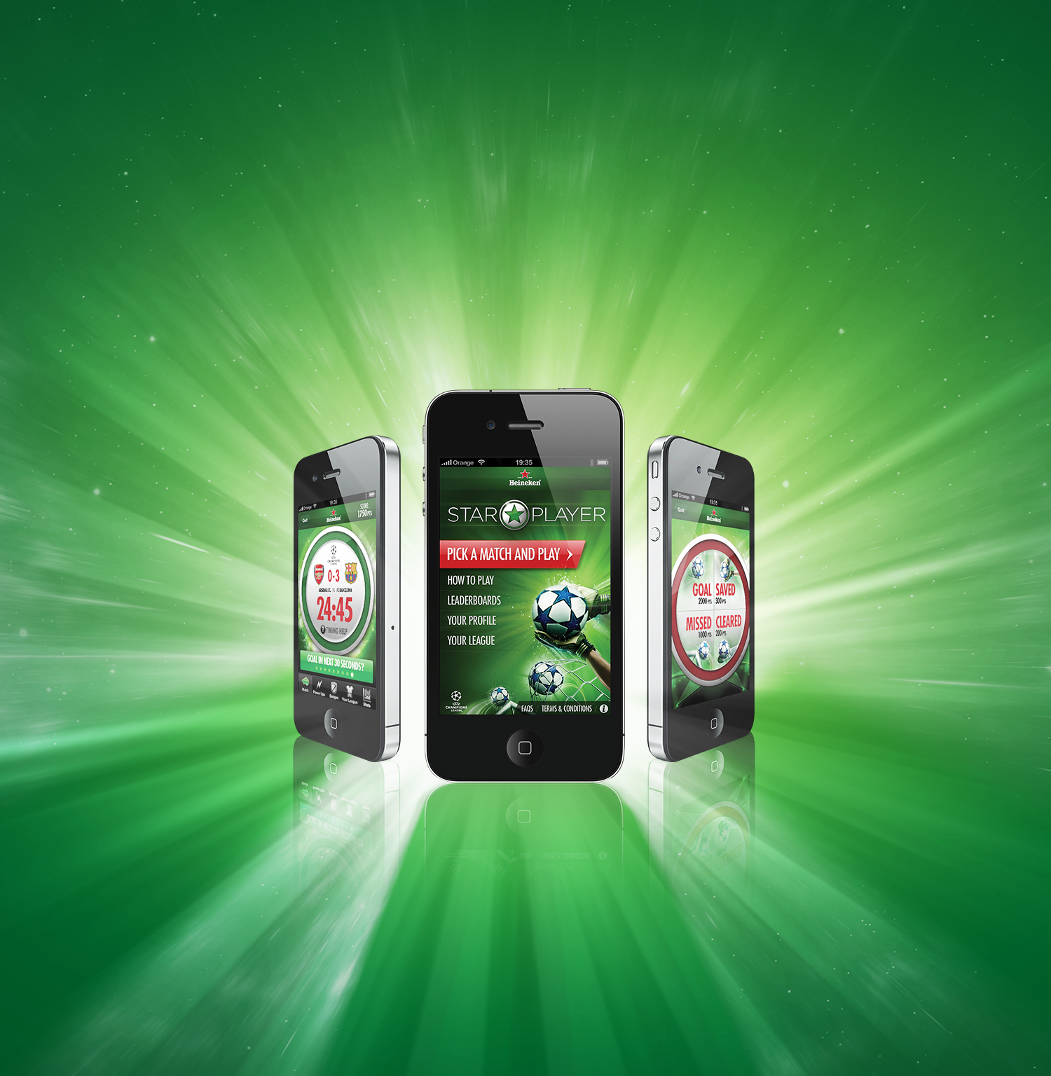 Heineken Star Player: Prevendo os lances de jogos de futebol com