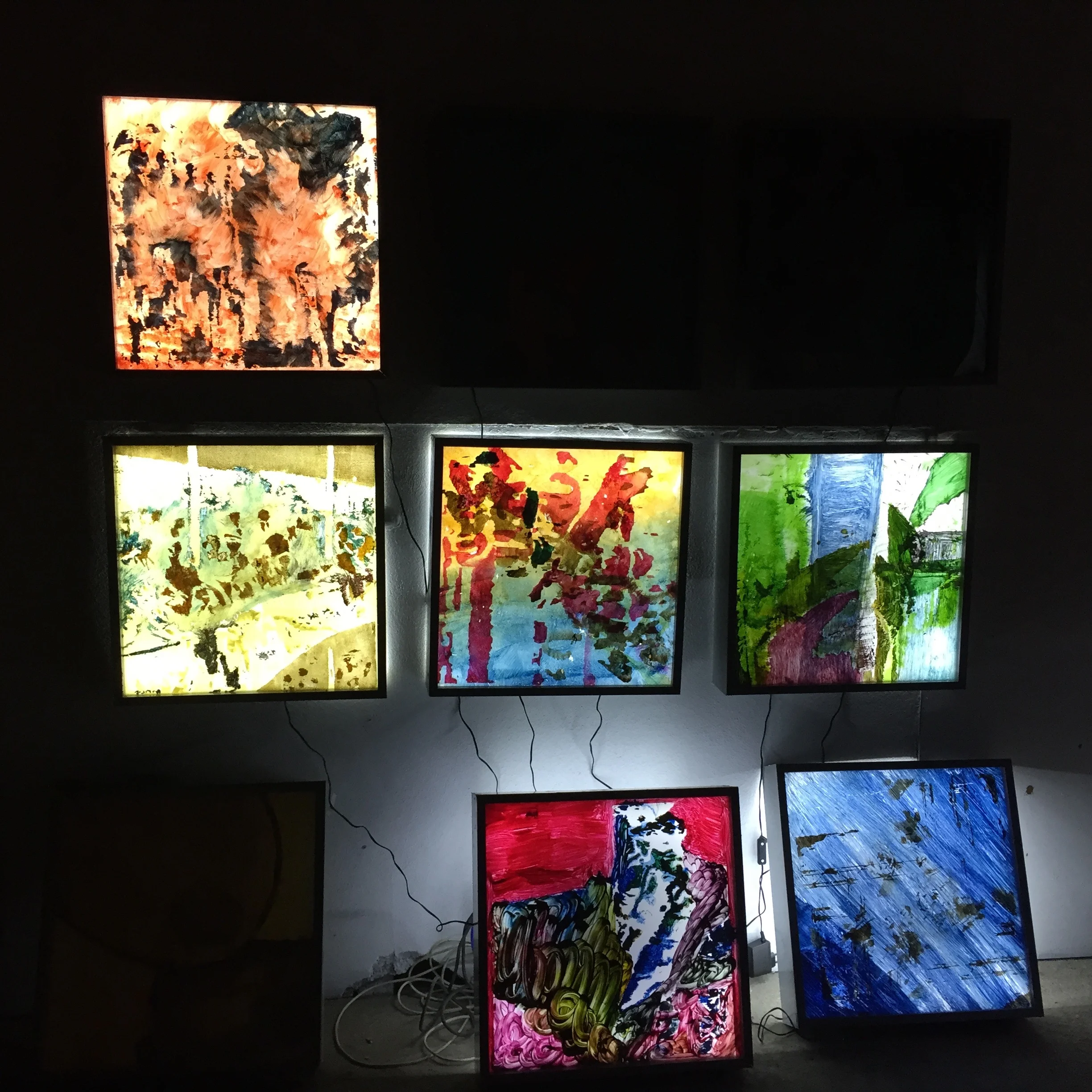 Shank ill Community Lightbox Installation