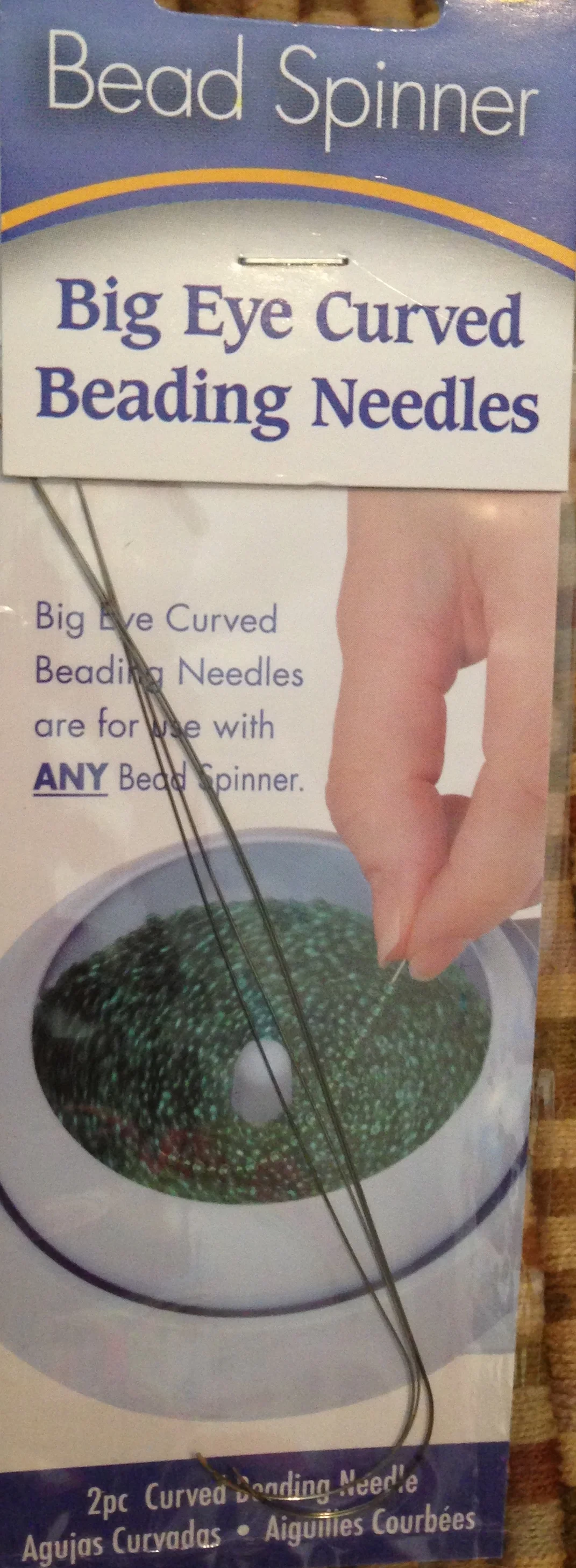 Big Eye Curved Beading Needles