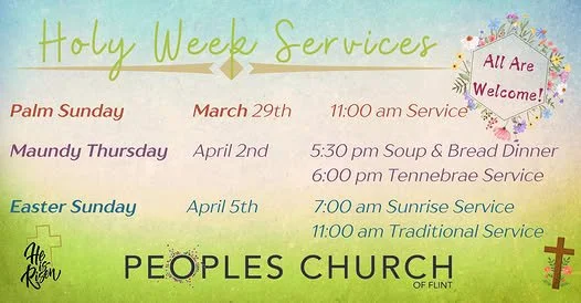 Palm Sunday Worship Service