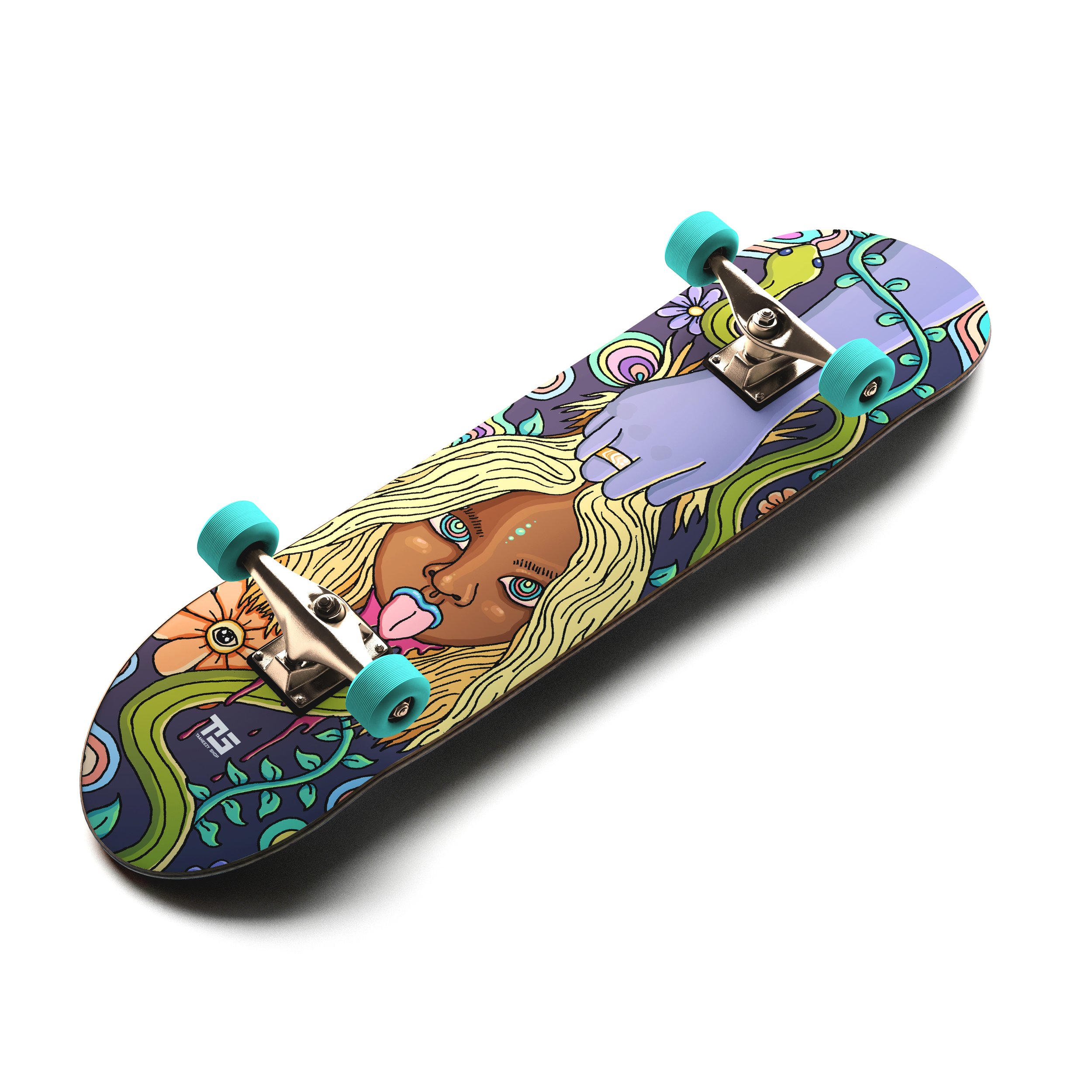 Trippy Skateboard