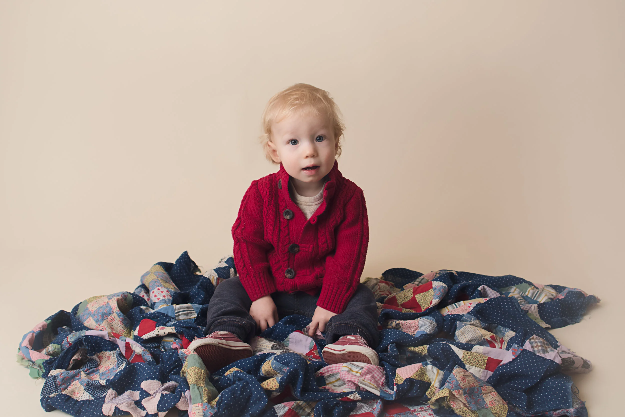 Photo credit: Karre Ann Photography from William's 12 month photo session.