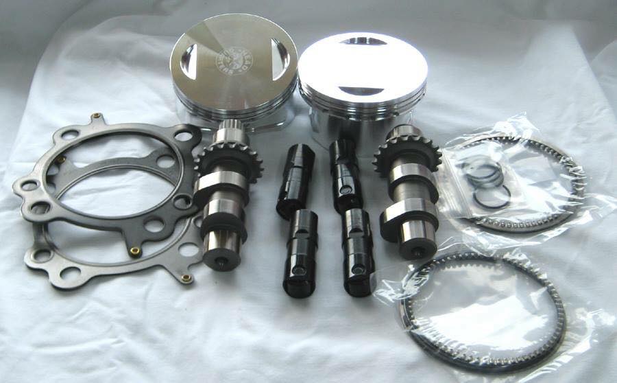 Bolt on a proven 107ci big bore kit onto your 96ci or 103ci 2007-2017 Twin Cam!