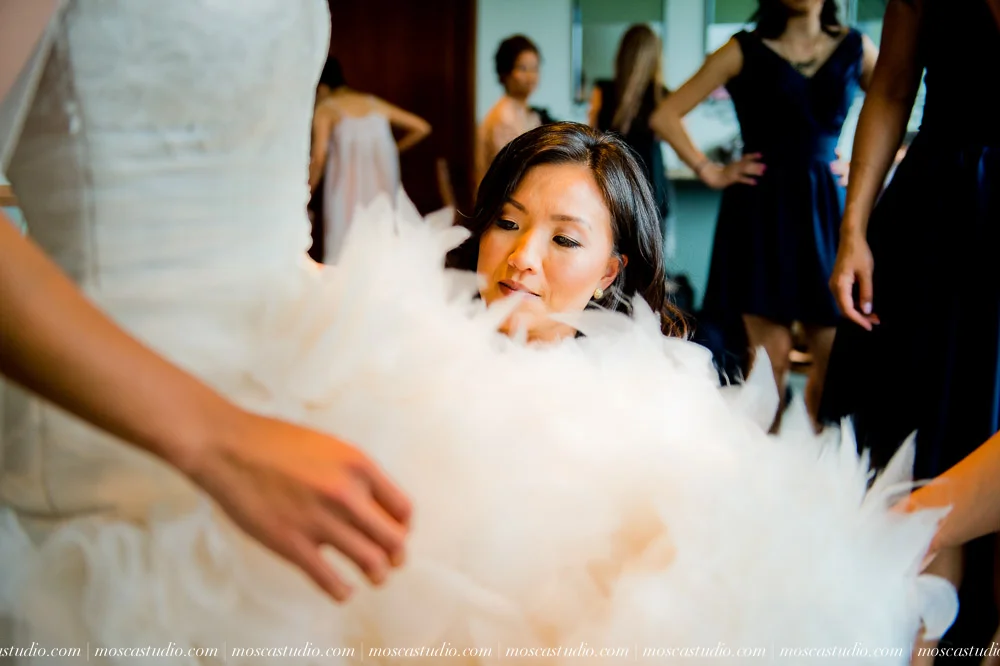 Kathy & Sunyong | 9.27.2014 Wedding Day | Oregon Golf Club, Oregon
