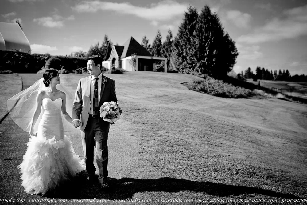 Kathy & Sunyong | 9.27.2014 Wedding Day | Oregon Golf Club, Oregon