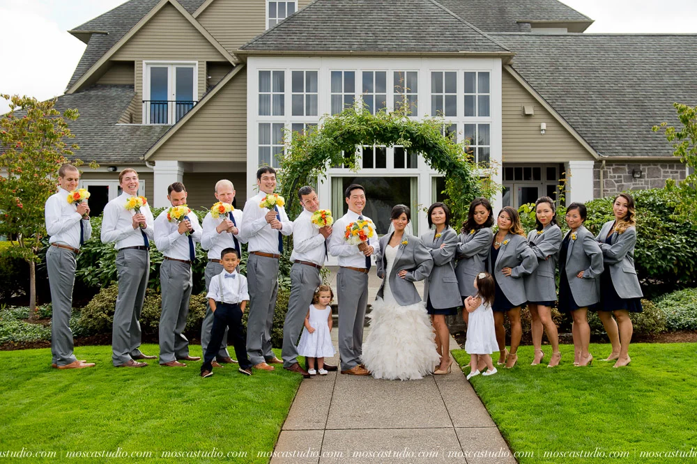 Kathy & Sunyong | 9.27.2014 Wedding Day | Oregon Golf Club, Oregon