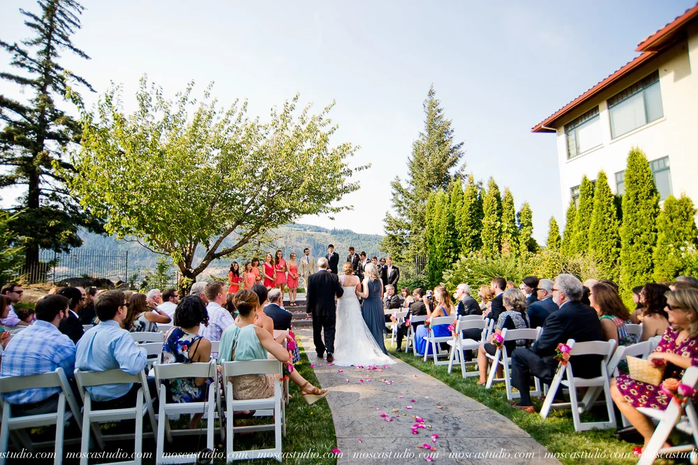 Alice & Dave | 8.16.2014 | Columbia Gorge Hotel Wedding | Images by http://MoscaStudio.com #moscastudio