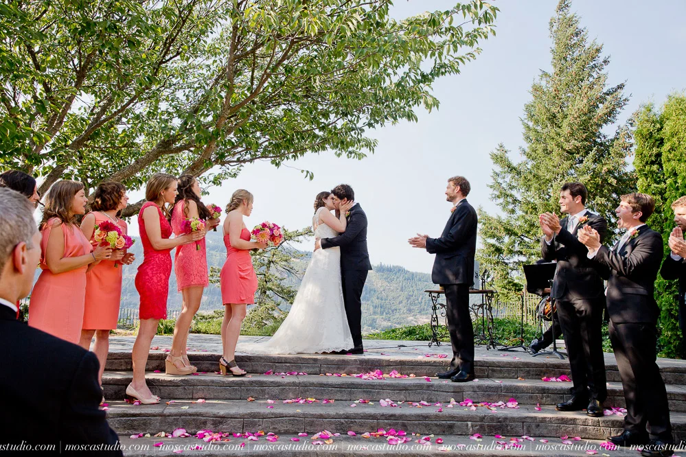 Alice & Dave | 8.16.2014 | Columbia Gorge Hotel Wedding | Images by http://MoscaStudio.com #moscastudio